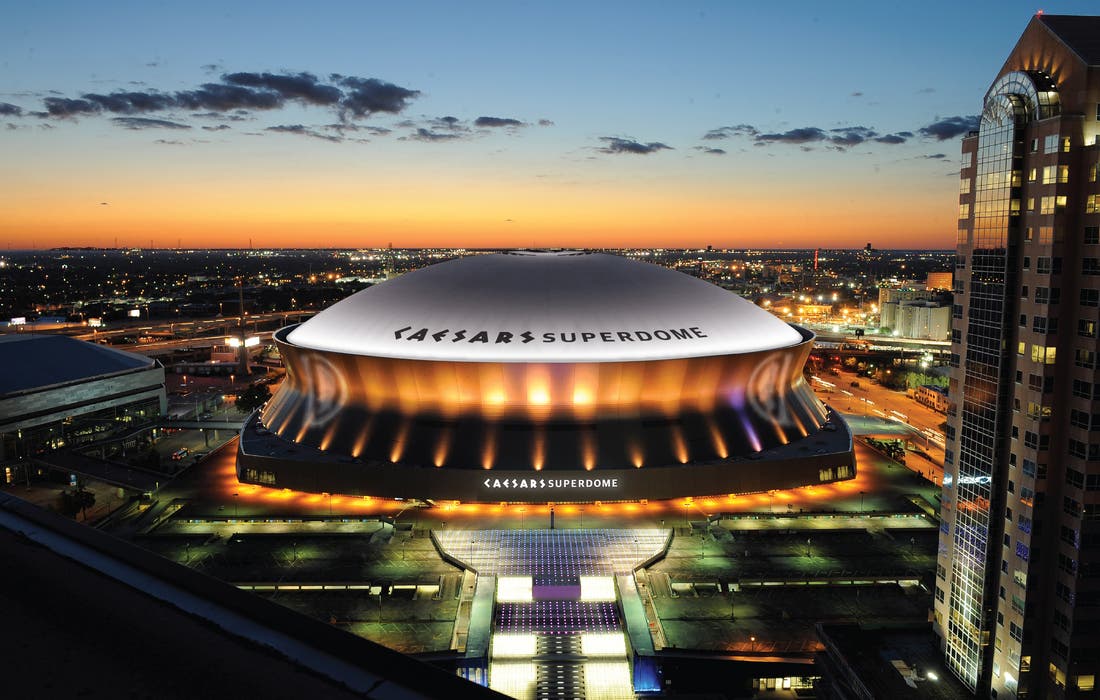 Promotional image for 49ers at Saints tickets at Caesars Superdome on Sep 14, 2025