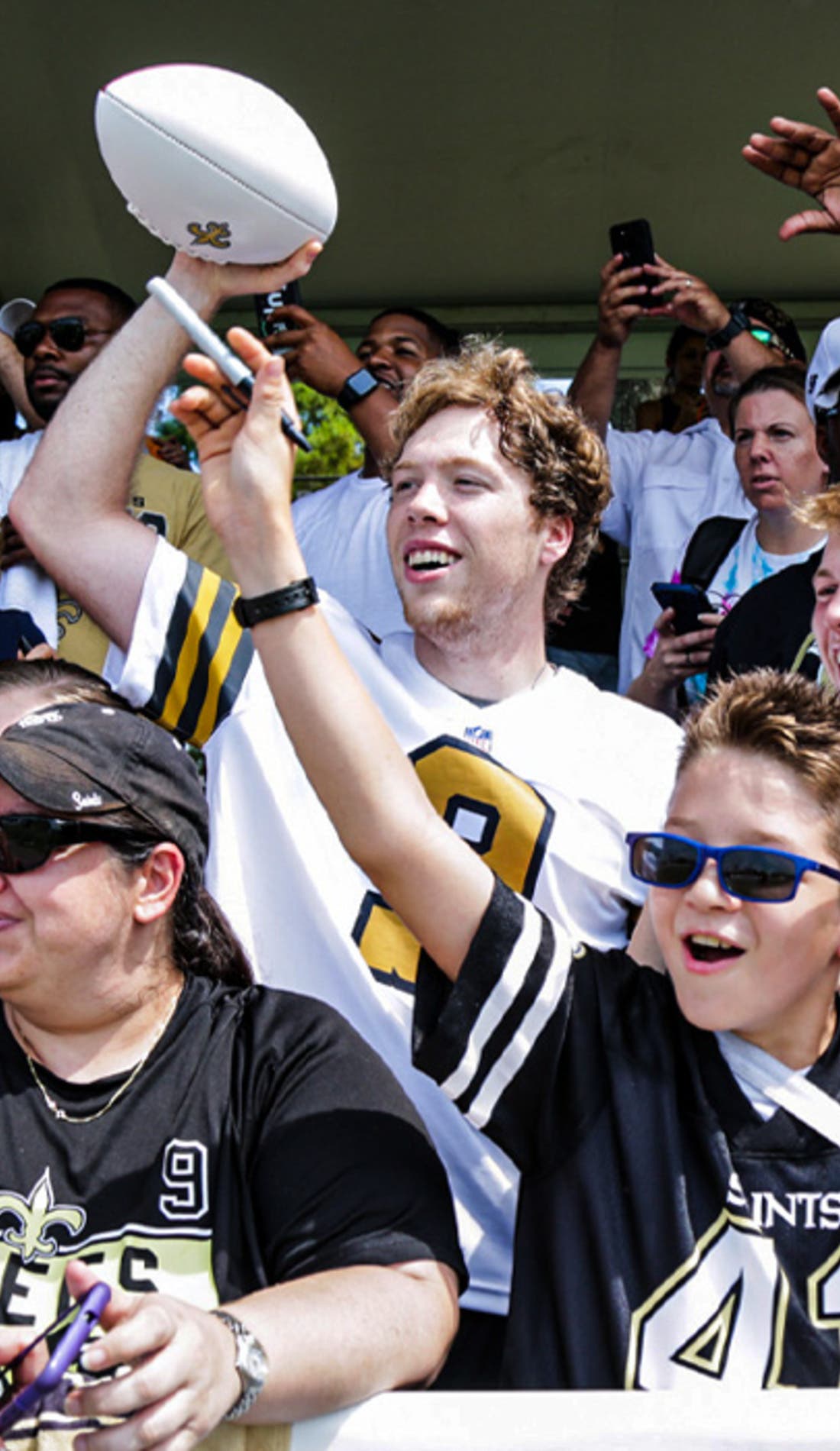 New Orleans Saints Training Camp promotional image for upcoming events and ticket sales