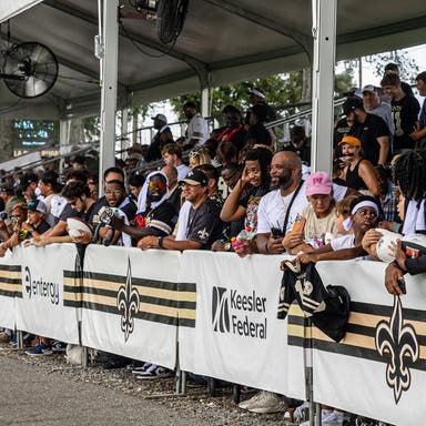 Promotional image of New Orleans Saints Training Camp