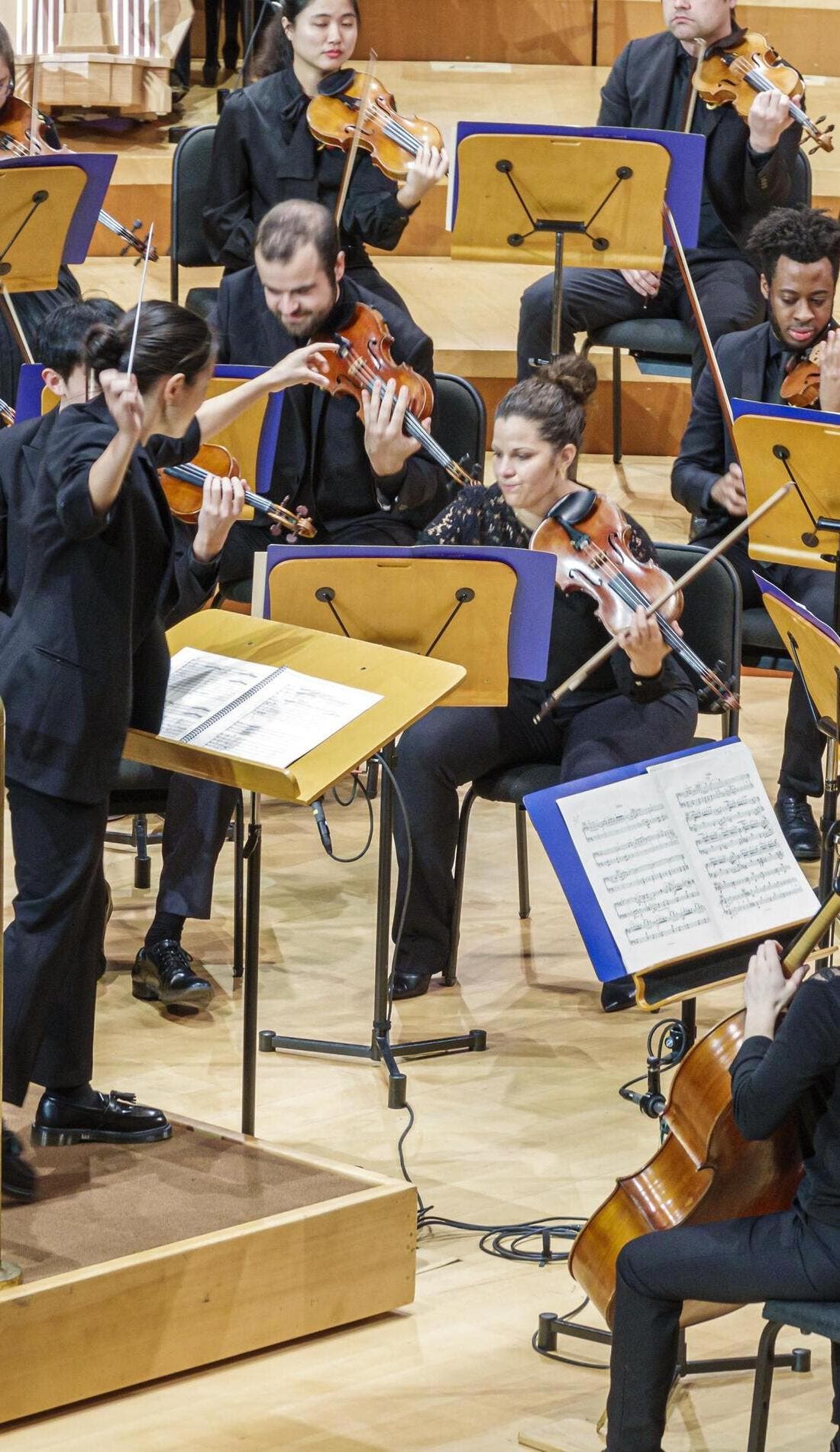 New World Symphony promotional image for upcoming events and ticket sales