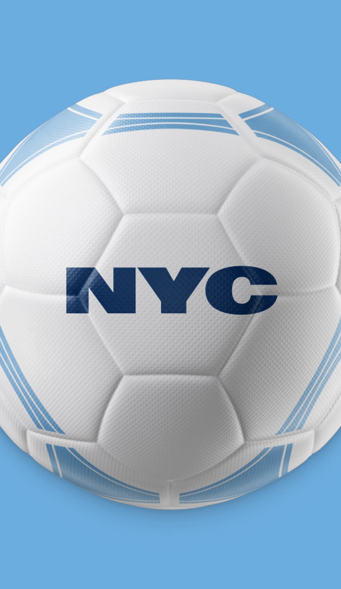 View from a seat at a New York City FC vs St. Louis CITY SC game, showing the teams playing