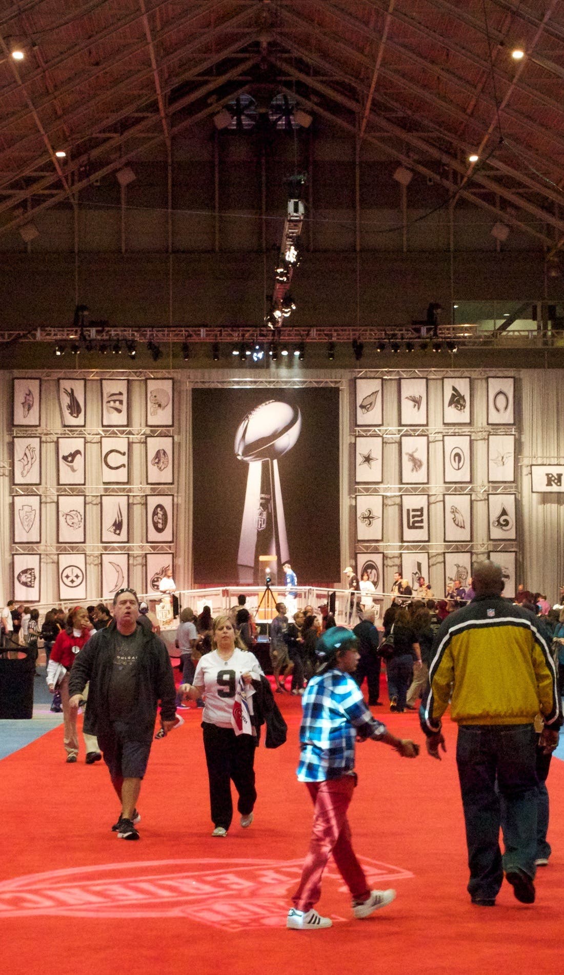 NFL Experience promotional image for upcoming events and ticket sales