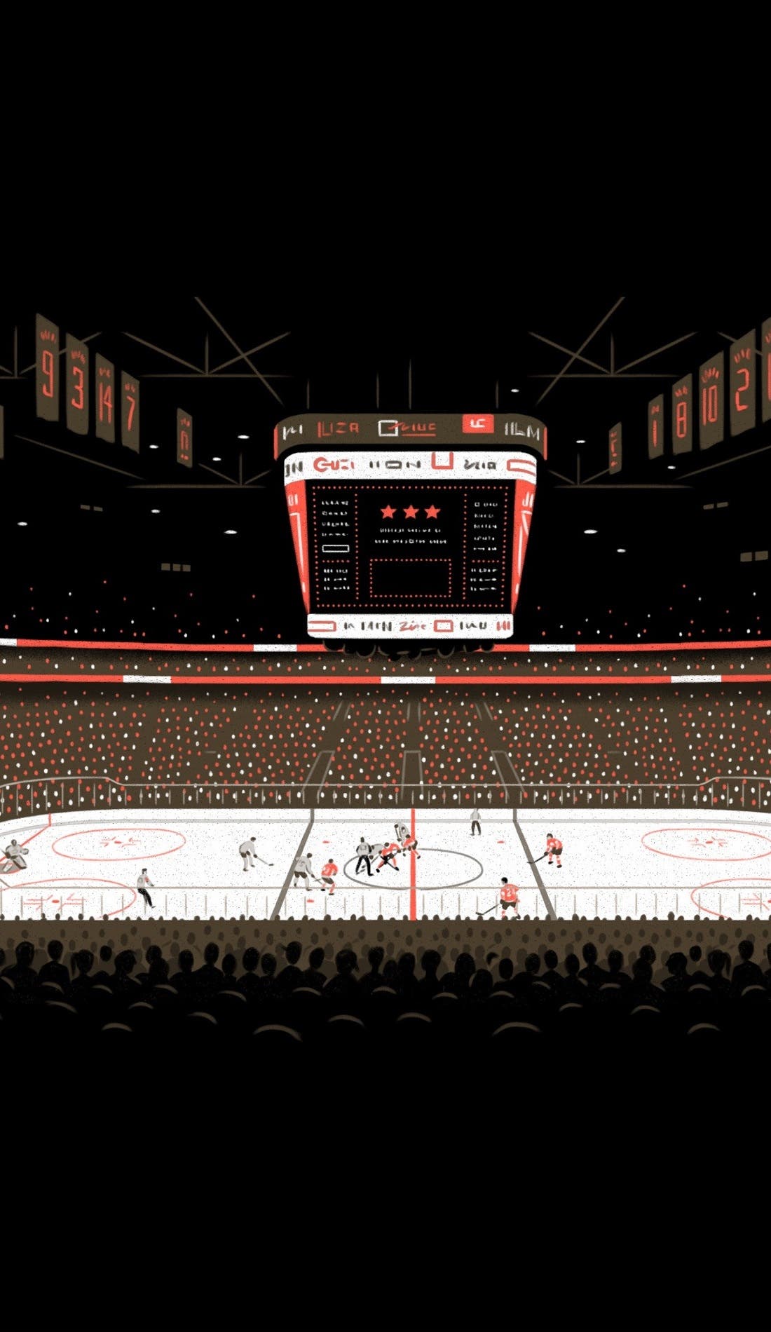 NHL Playoffs promotional image for upcoming events and ticket sales
