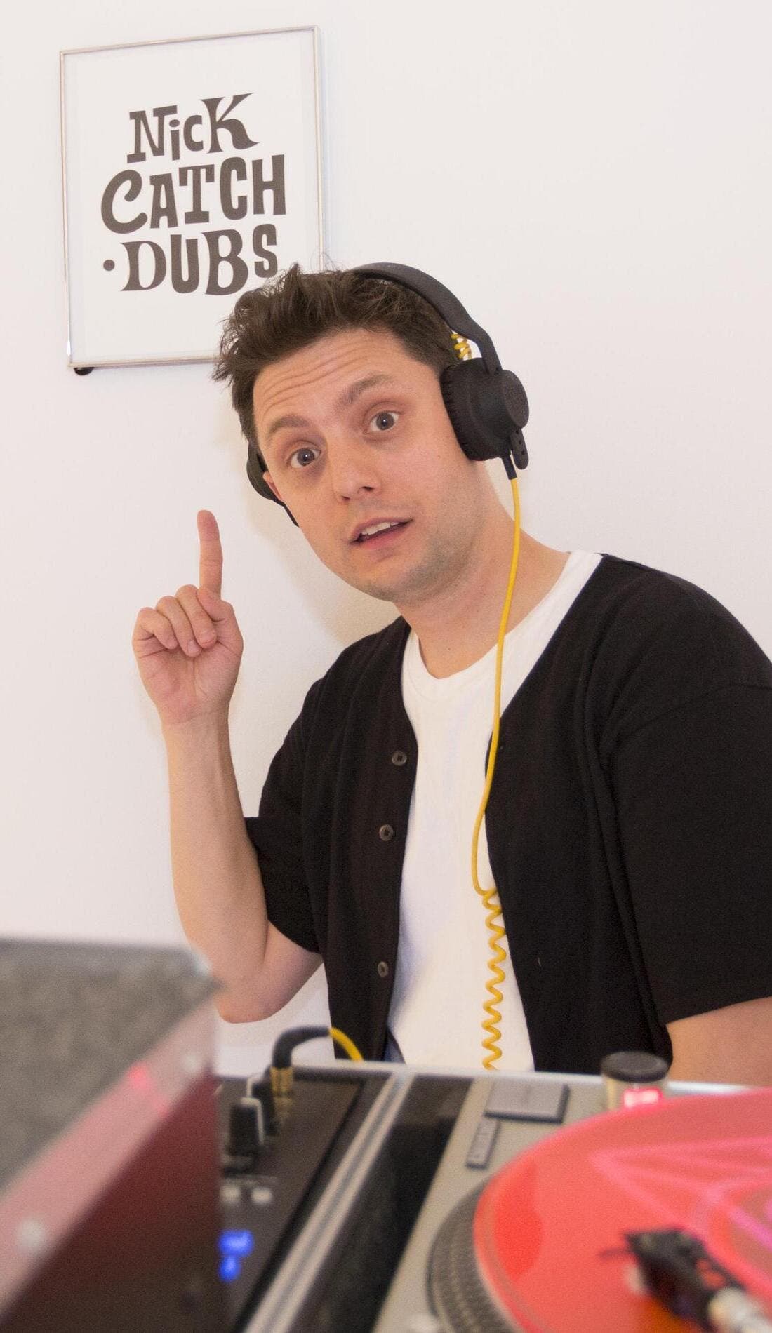 Nick Catchdubs promotional image for upcoming events and ticket sales