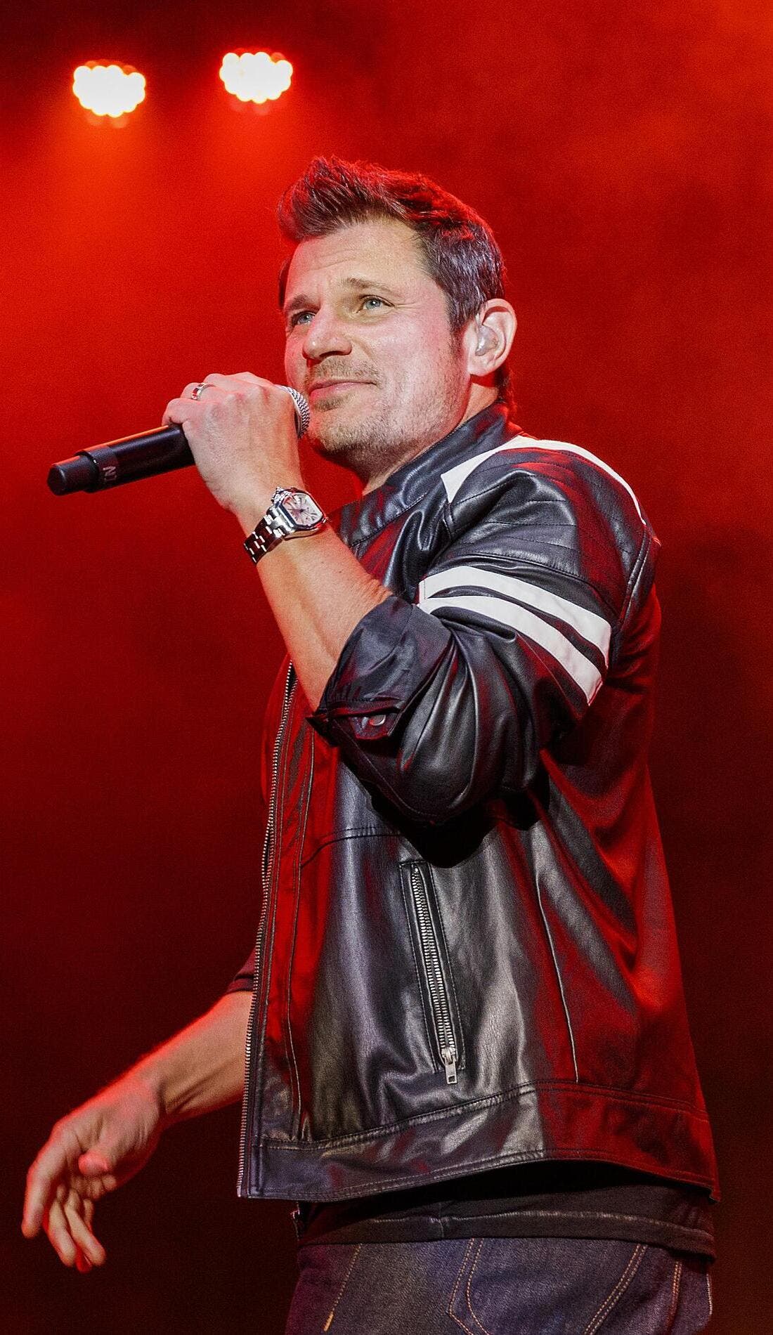 Nick Lachey promotional image for upcoming events and ticket sales