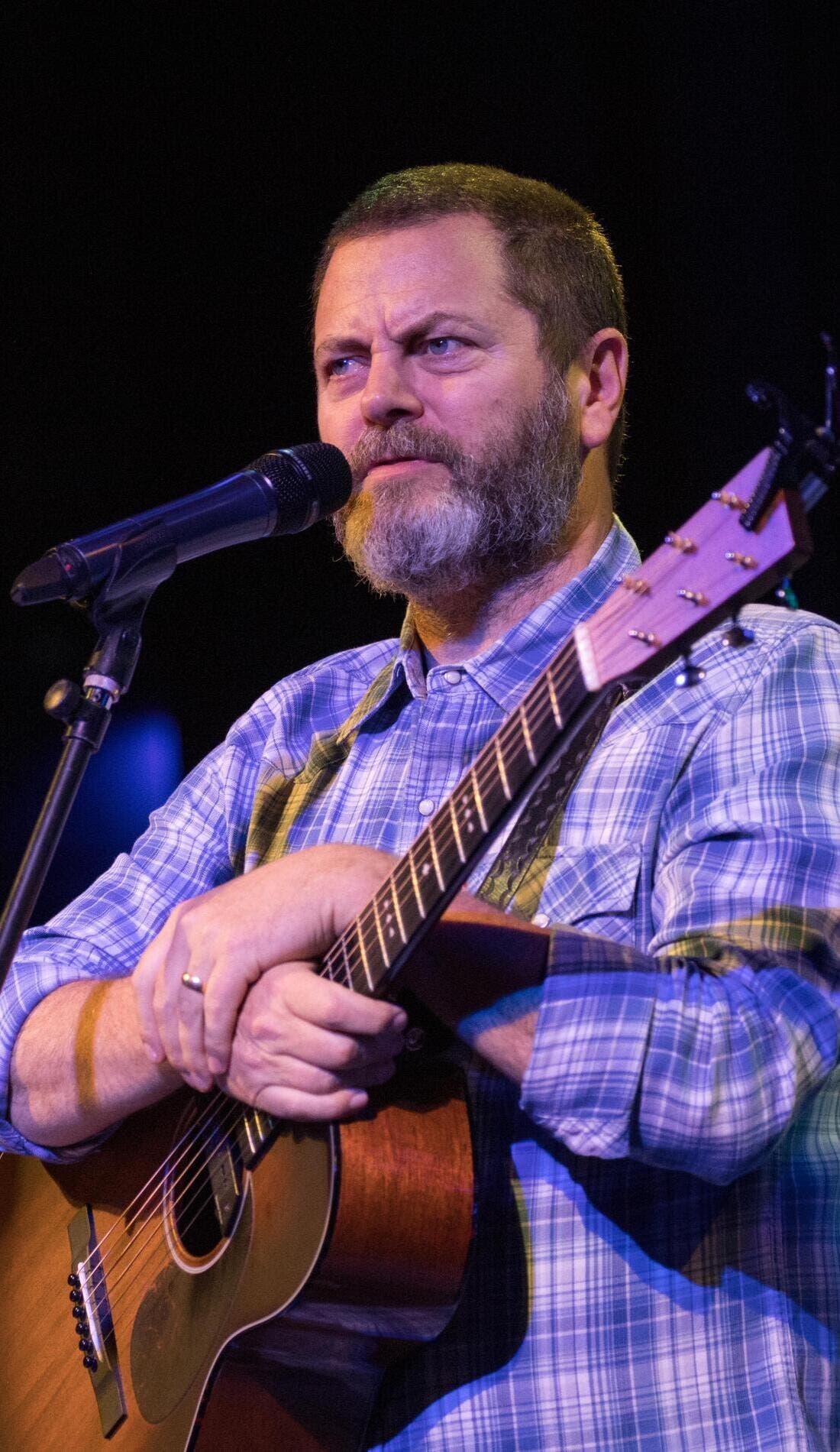 Nick Offerman promotional image for upcoming events and ticket sales