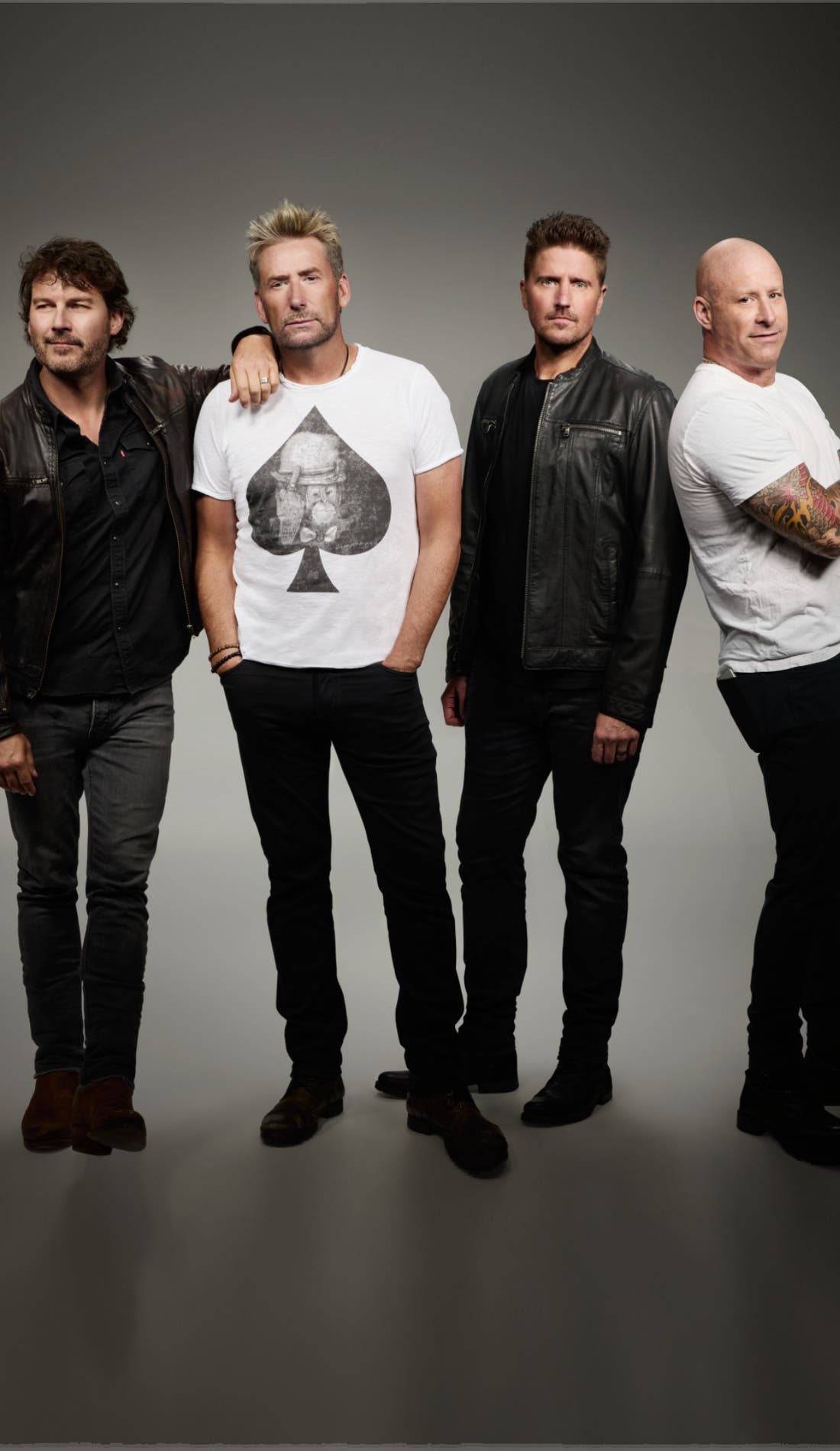 Nickelback promotional image for upcoming events and ticket sales in Vancouver