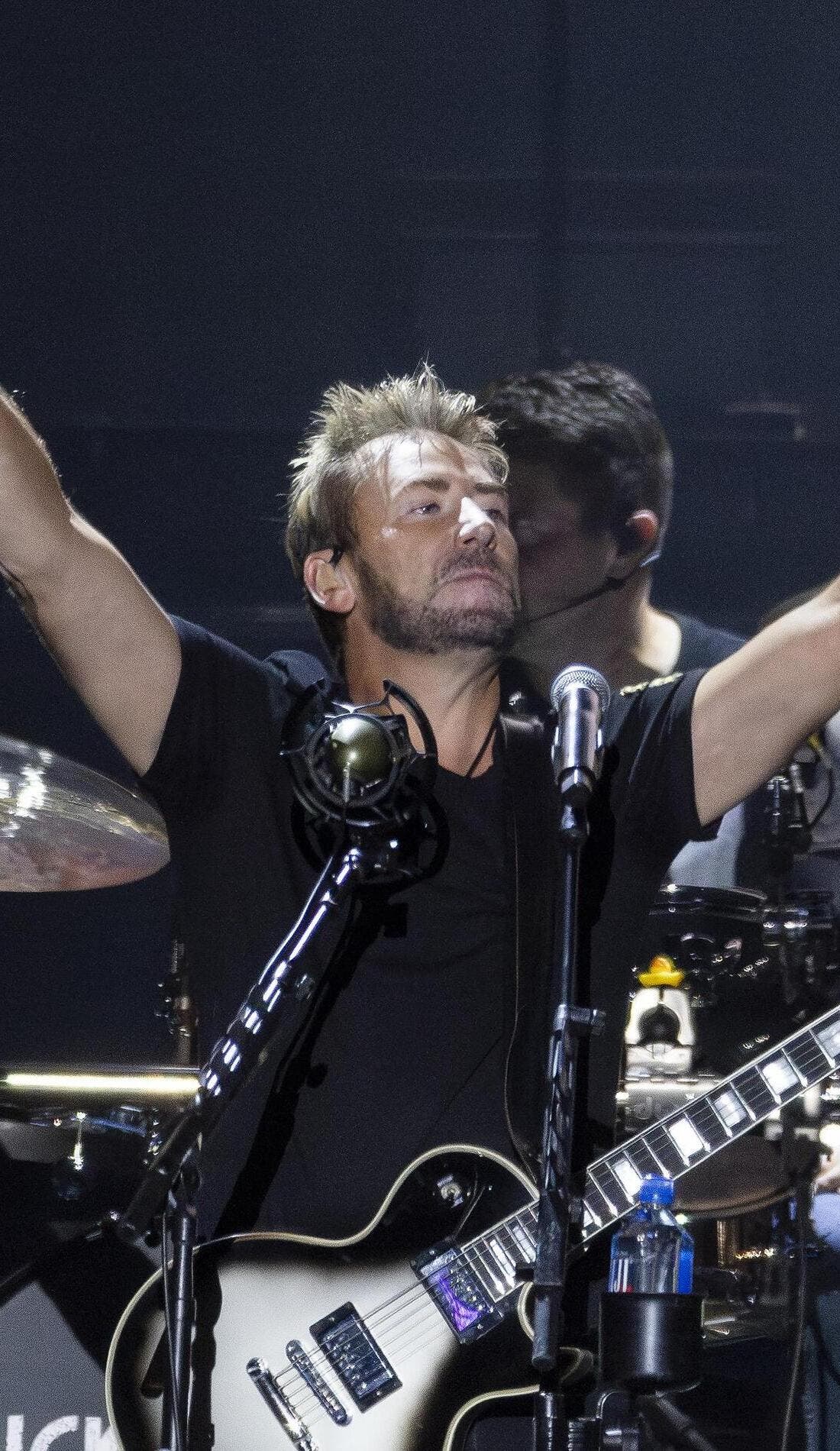 Nickelback promotional image for upcoming events and ticket sales
