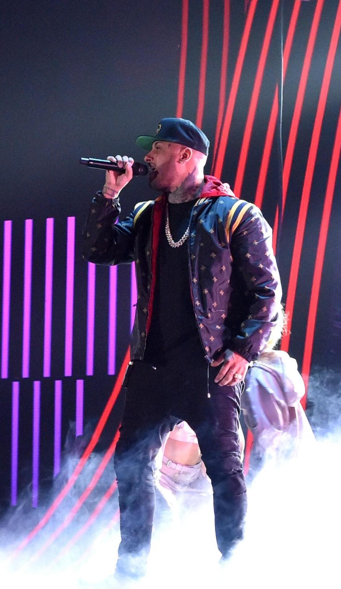 Nicky Jam promotional image for upcoming events and ticket sales
