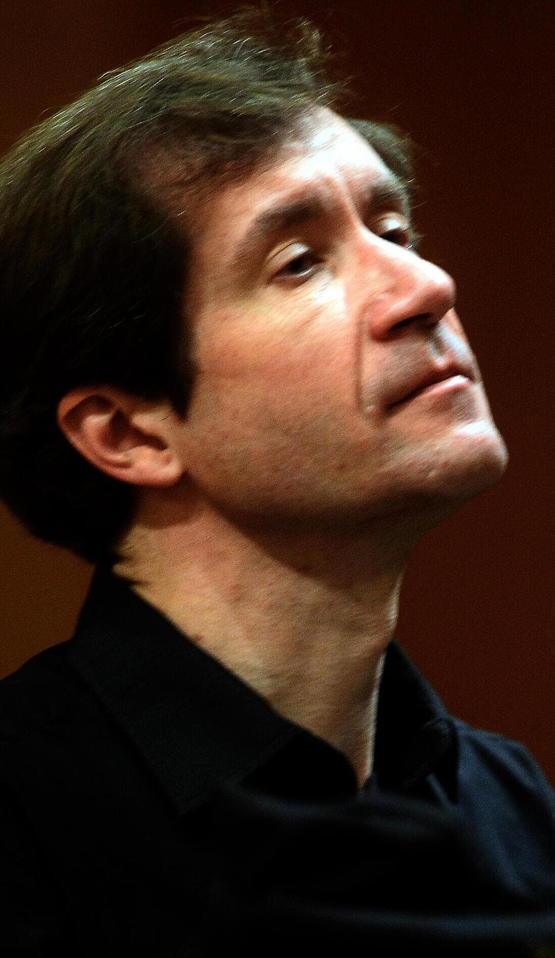 Nikolai Lugansky promotional image for upcoming events and ticket sales