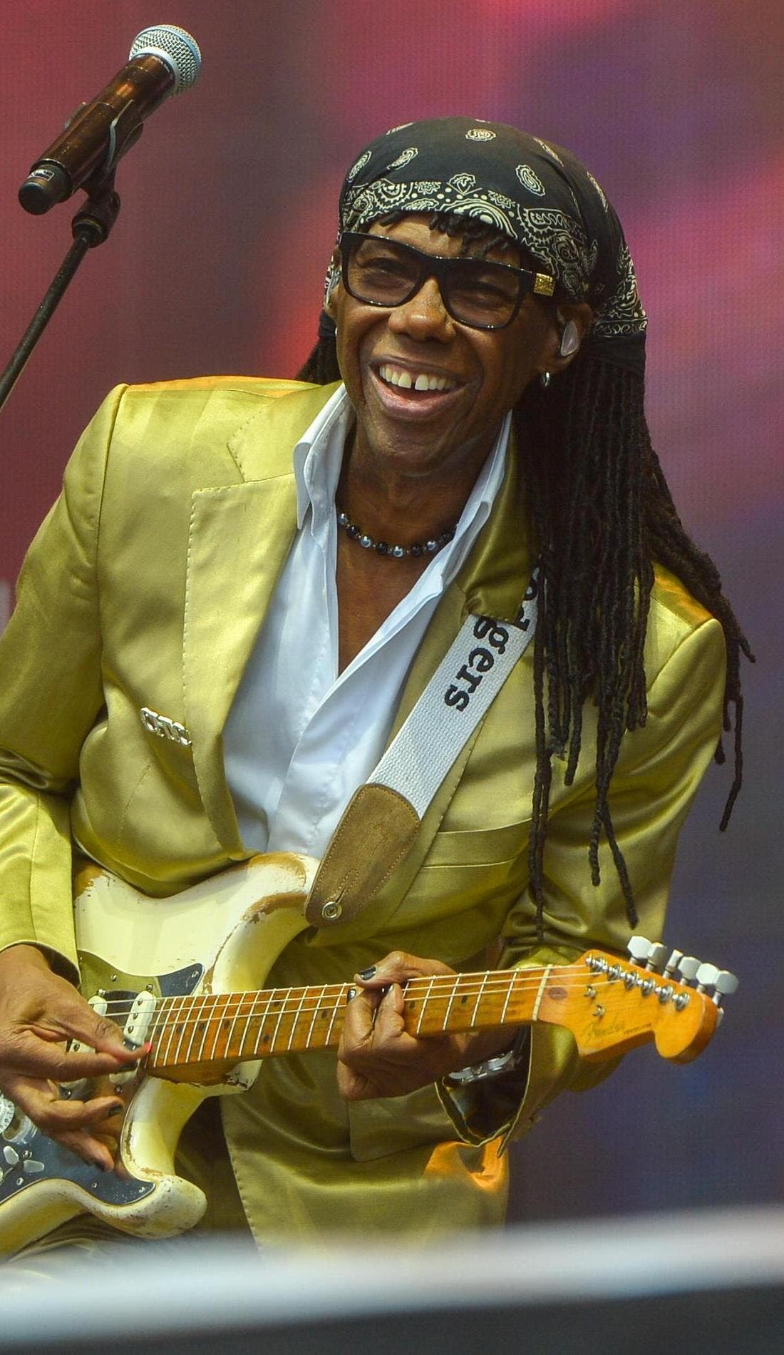 Nile Rodgers & CHIC promotional image for upcoming events and ticket sales