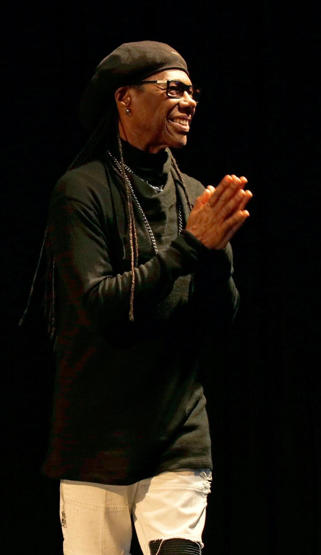 Niles Rodgers promotional image for upcoming events and ticket sales