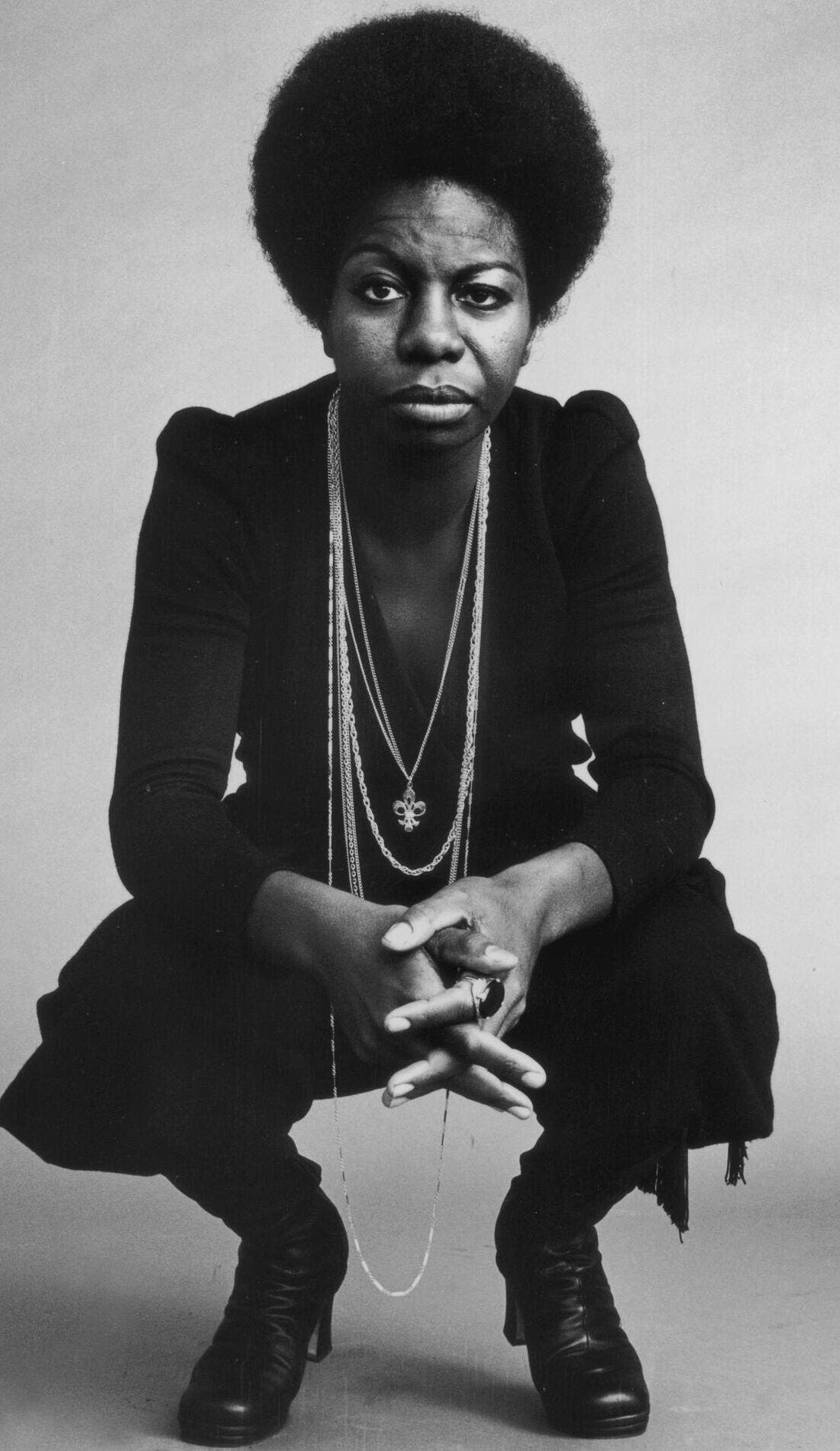 Nina Simone promotional image for upcoming events and ticket sales