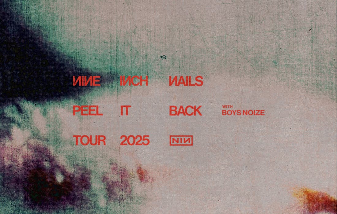 Promotional image for Nine Inch Nails - Peel It Back Tour 2025 tickets at Rocket Arena on Aug 31, 2025