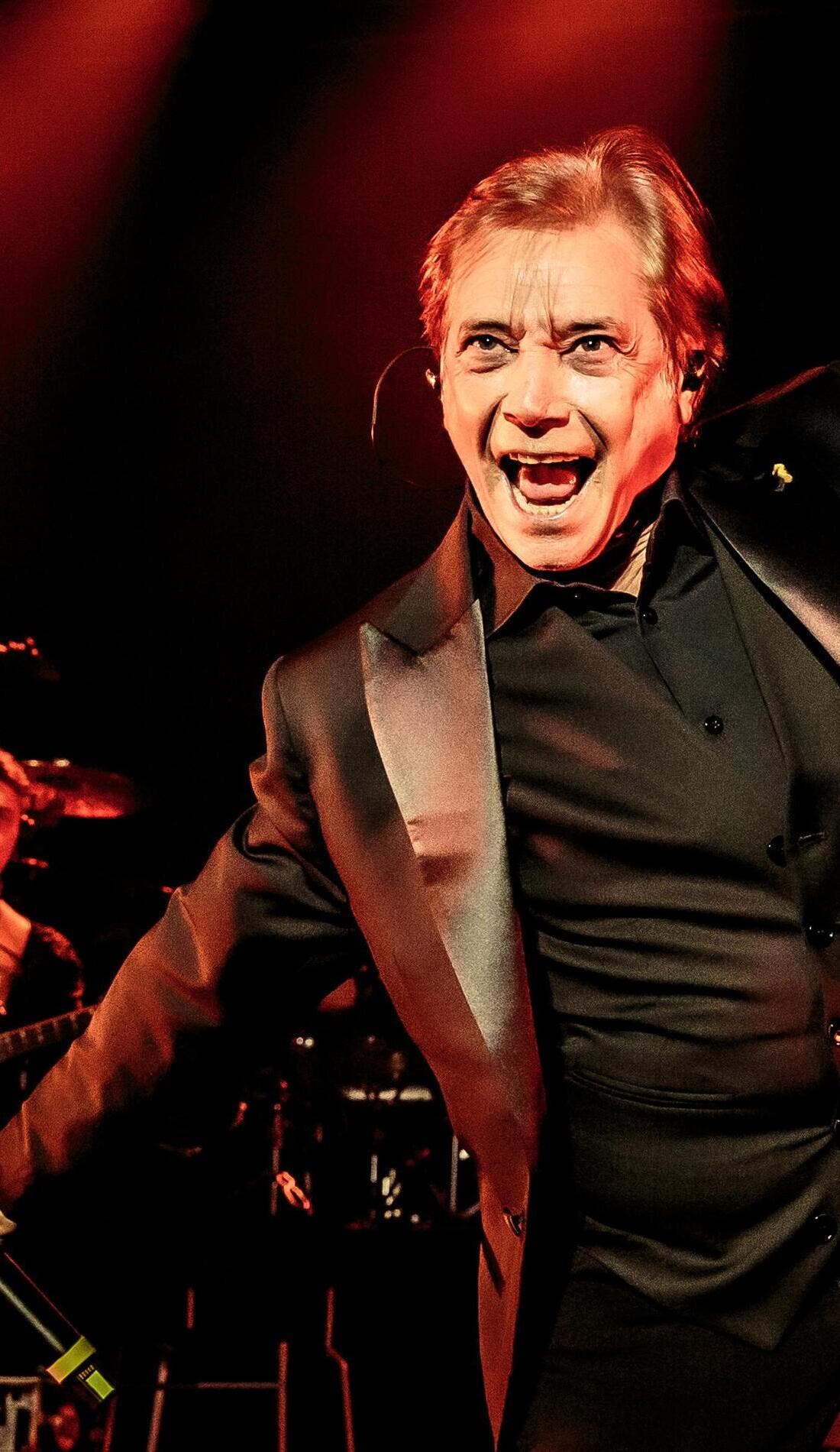 Nino D'Angelo promotional image for upcoming events and ticket sales