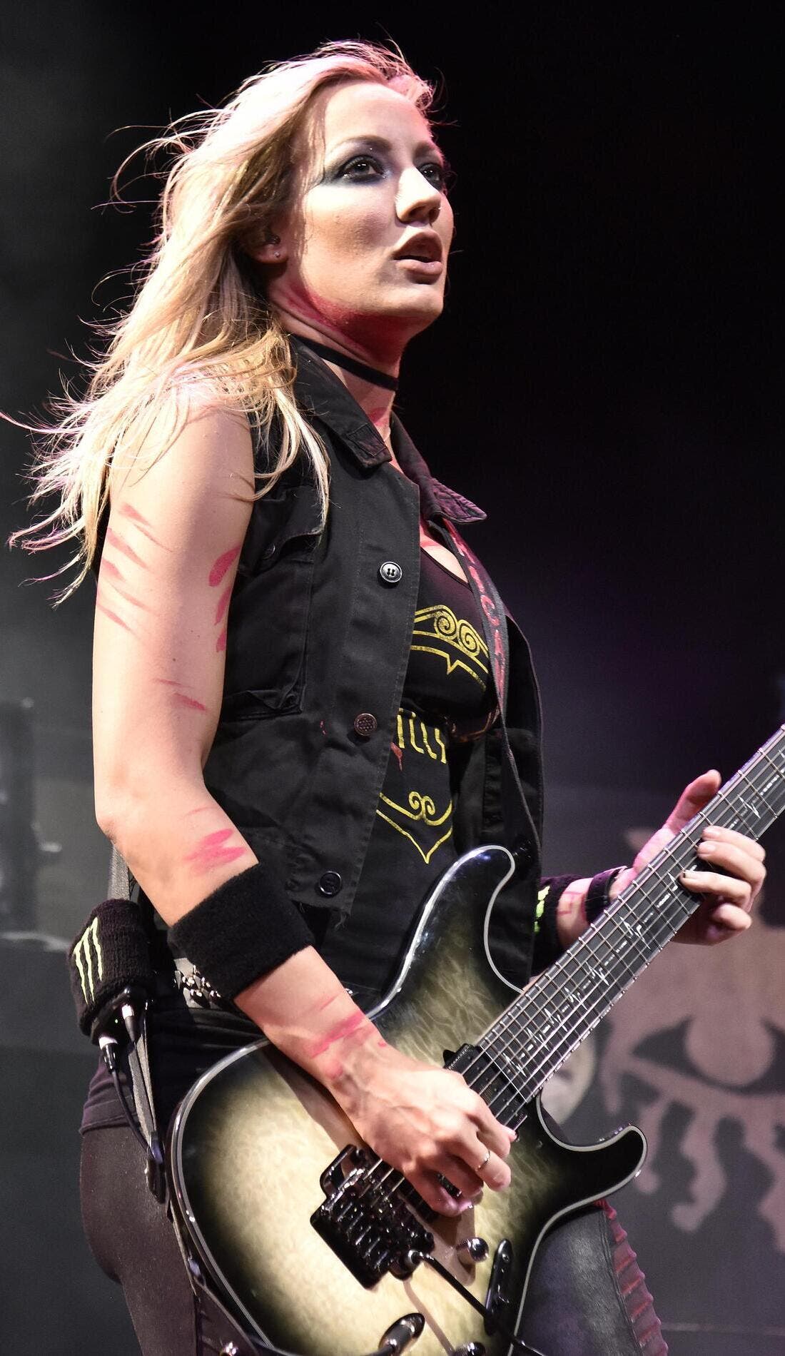 Nita Strauss promotional image for upcoming events and ticket sales