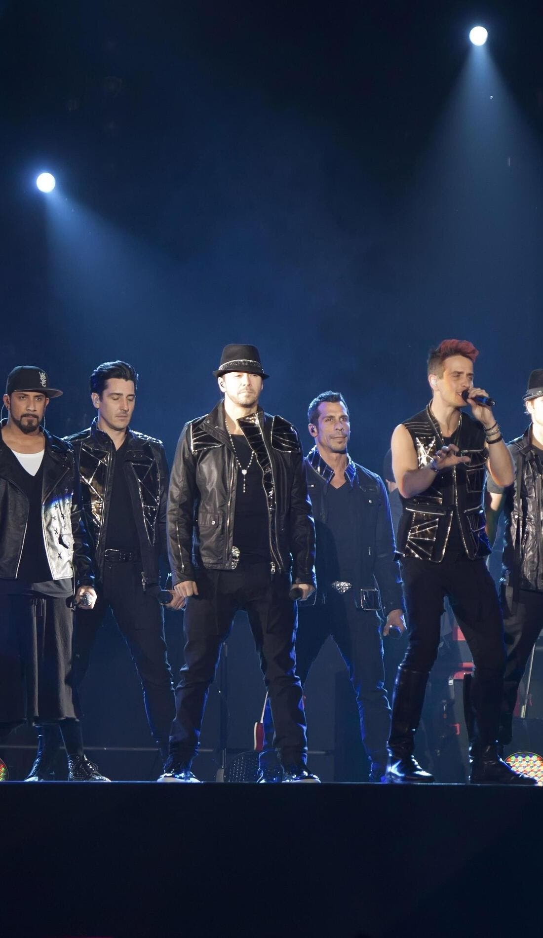 NKOTBSB promotional image for upcoming events and ticket sales