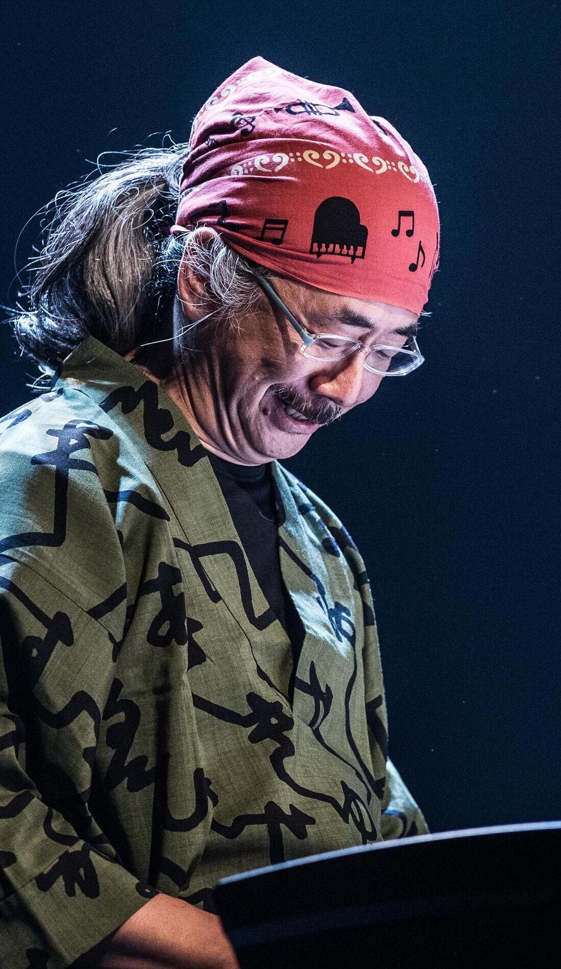 Nobuo Uematsu promotional image for upcoming events and ticket sales