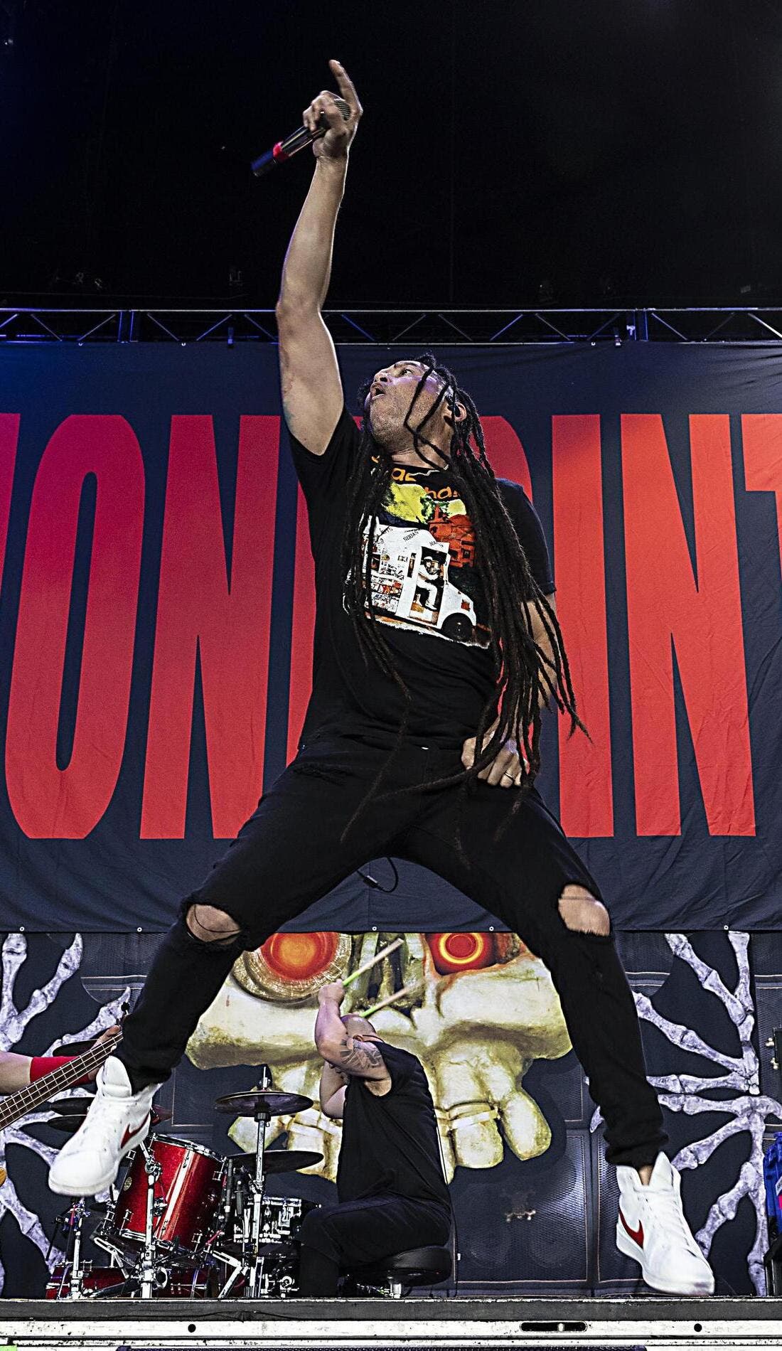 Nonpoint promotional image for upcoming events and ticket sales