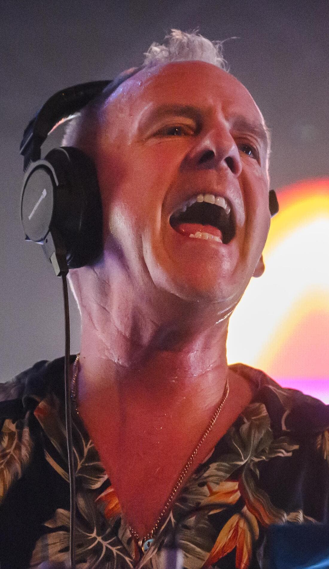 Norman Cook promotional image for upcoming events and ticket sales