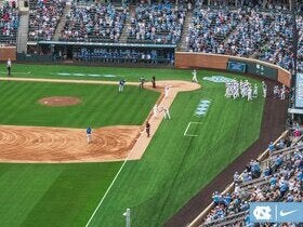 North Carolina Tar Heels Baseball at Bryson Field Boshamer Stadium