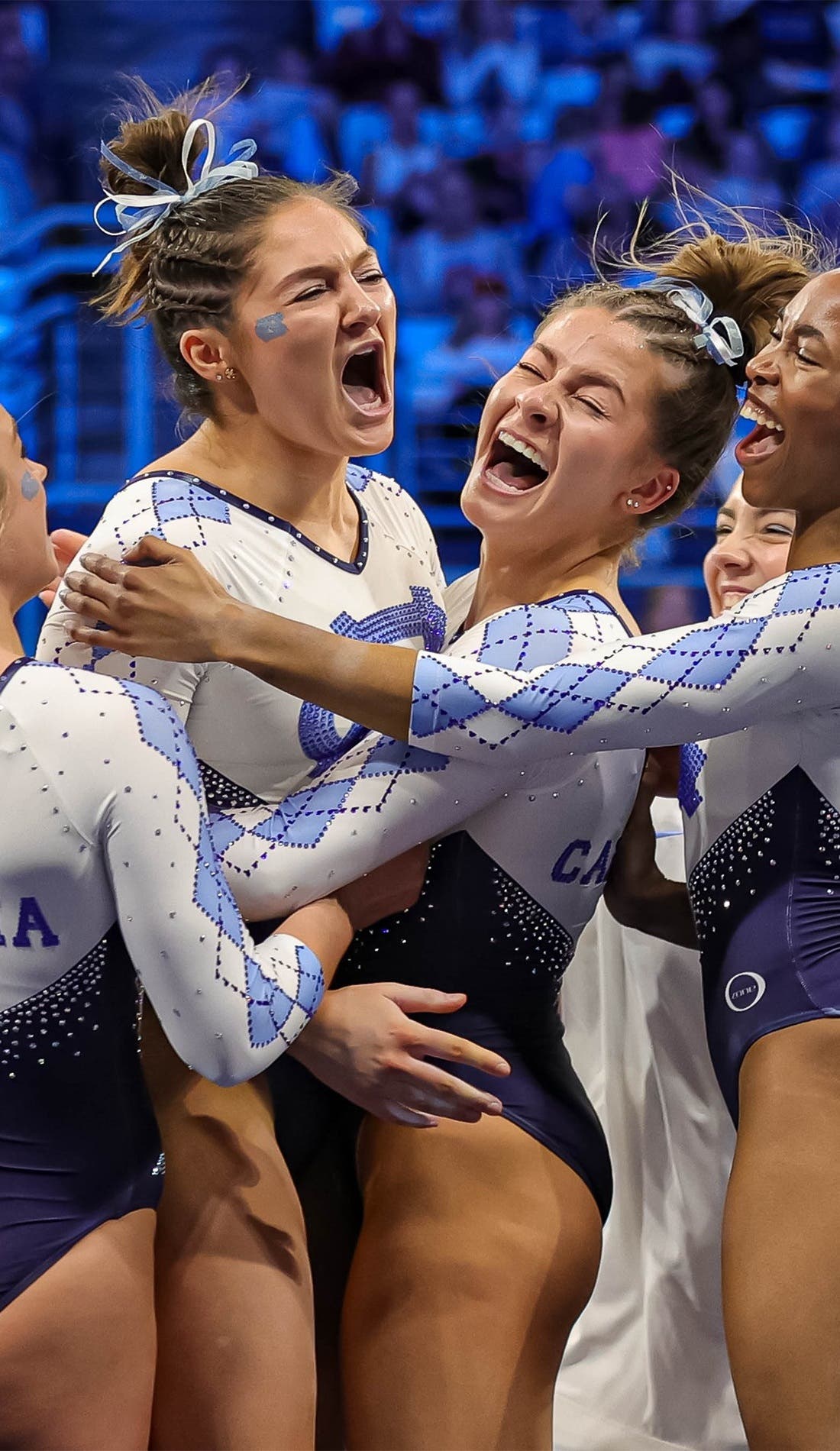 North Carolina Tar Heels Womens Gymnastics promotional image for upcoming events and ticket sales