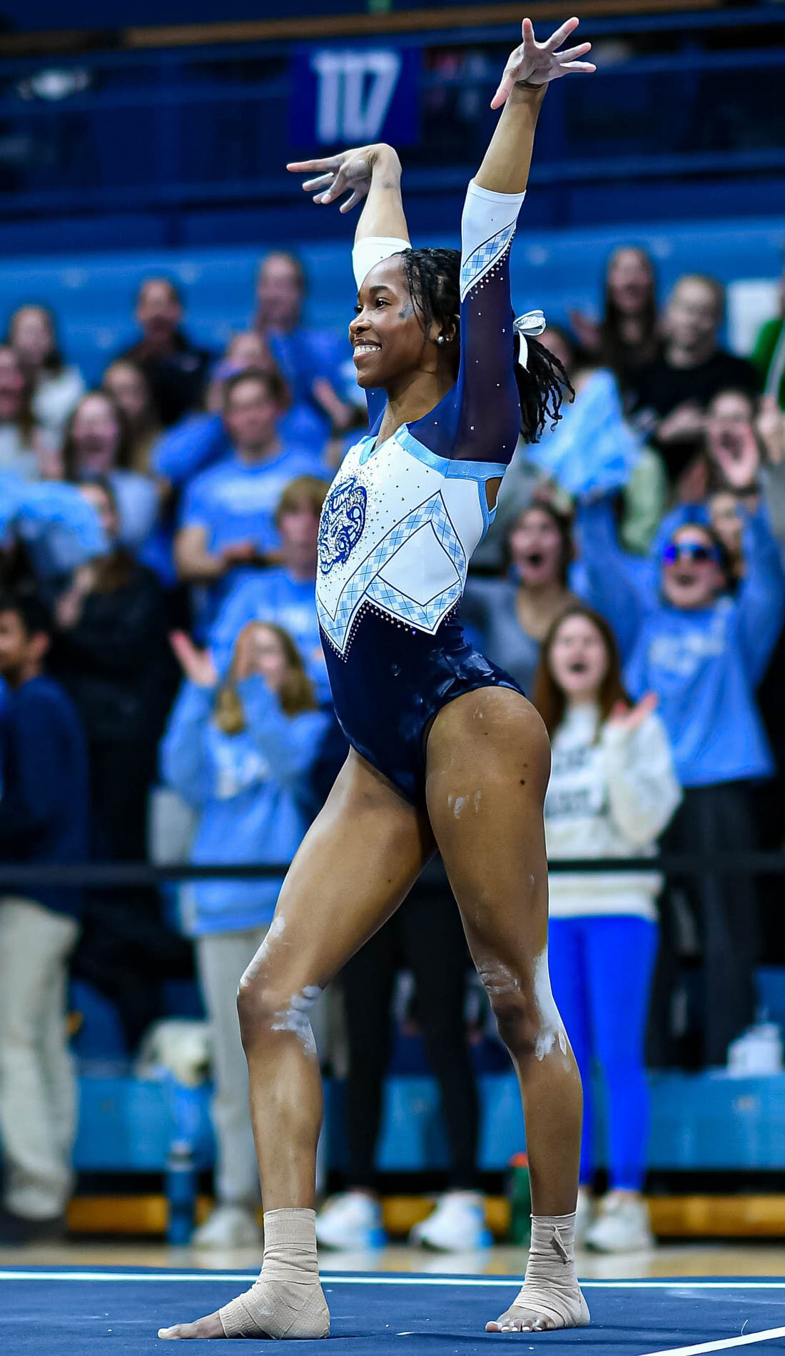 North Carolina Tar Heels Womens Gymnastics promotional image for upcoming events and ticket sales