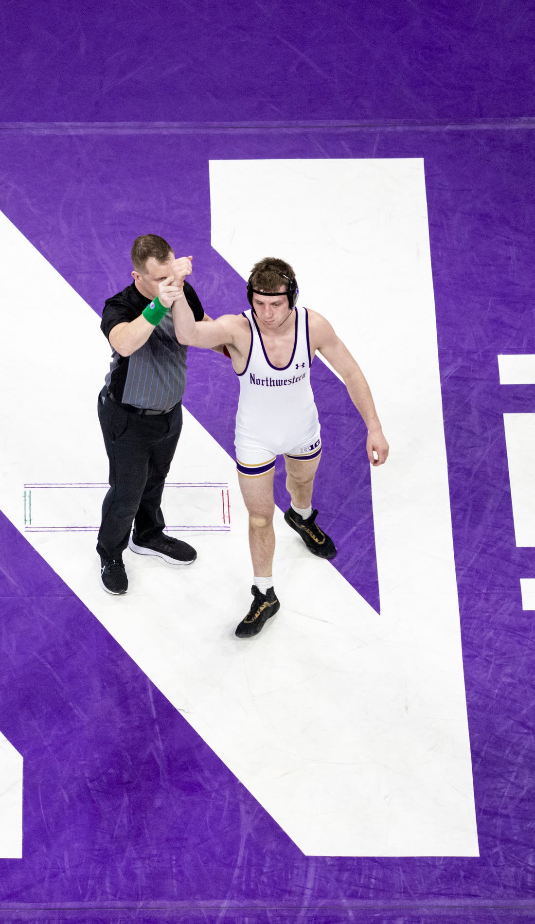 Northwestern Wildcats Wrestling promotional image for upcoming events and ticket sales