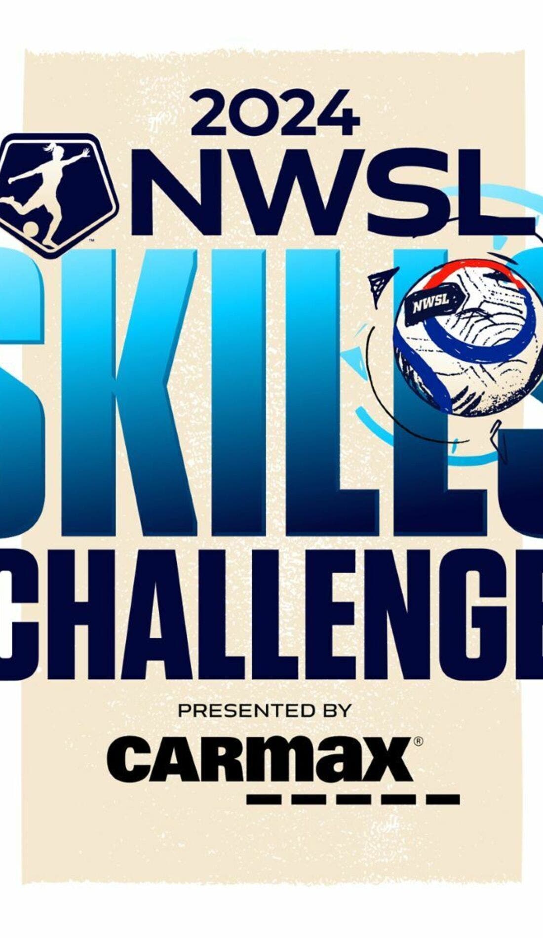 NWSL Skills Challenge promotional image for upcoming events and ticket sales