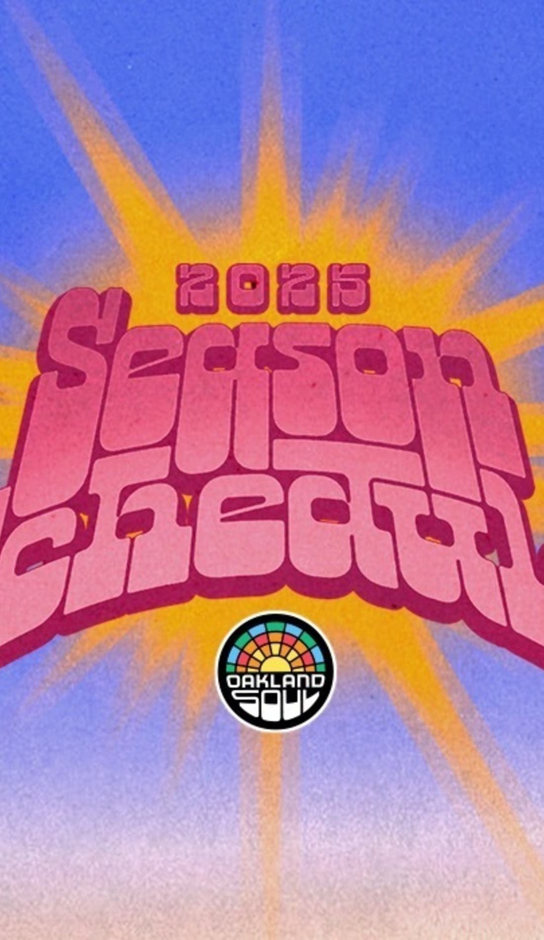 Oakland Soul SC promotional image for upcoming events and ticket sales