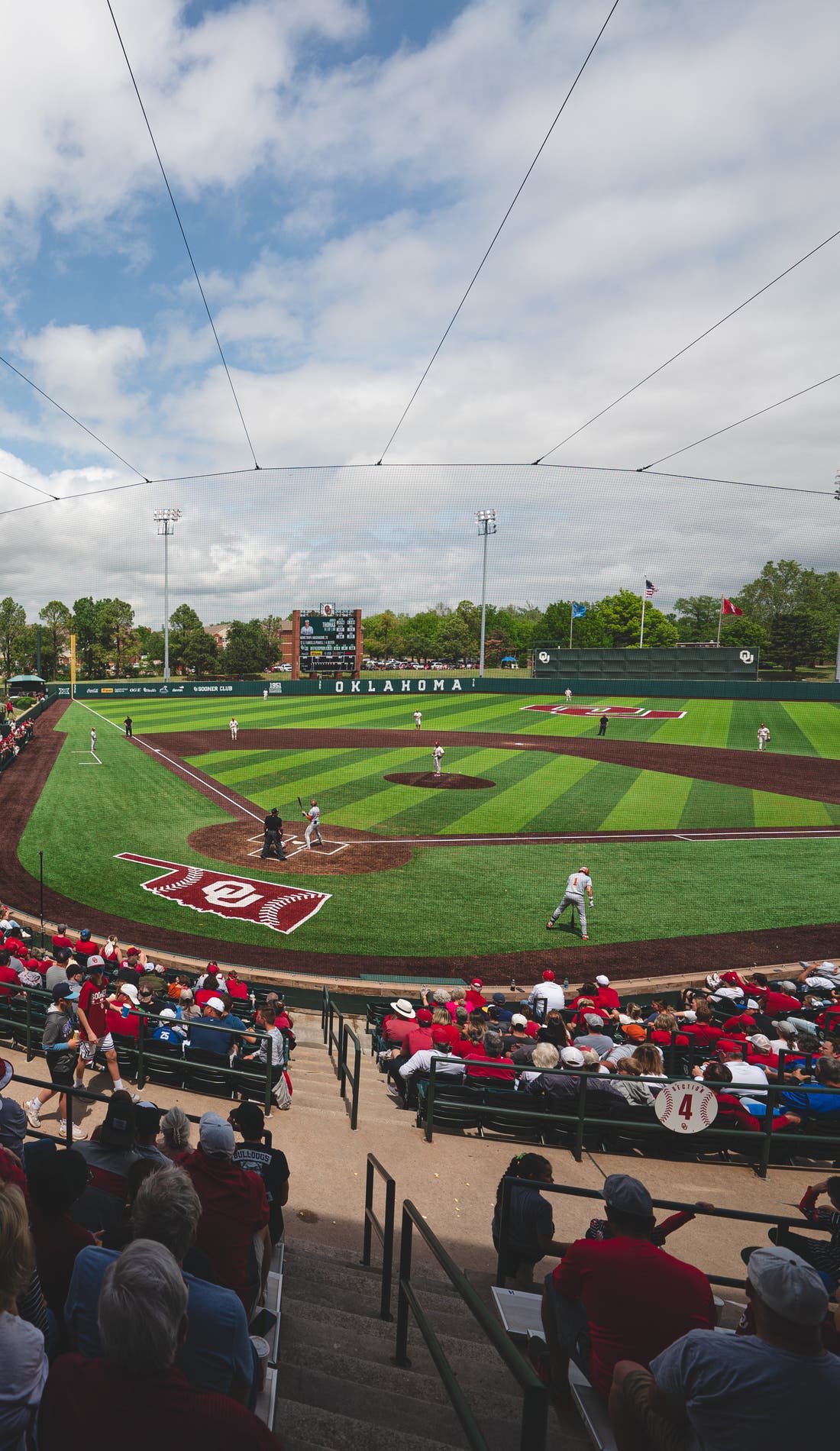 Oklahoma Sooners Baseball promotional image for upcoming events and ticket sales
