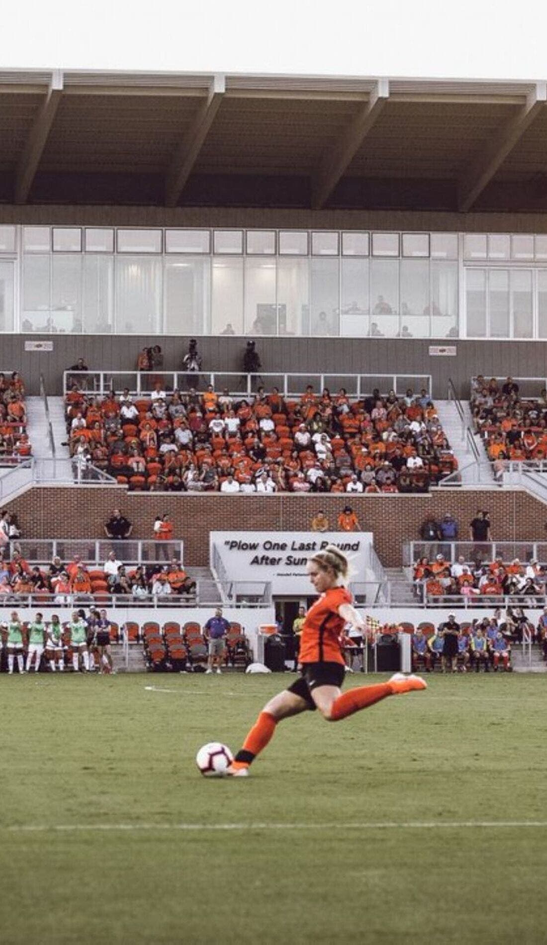 Oklahoma State Cowgirls Womens Soccer promotional image for upcoming events and ticket sales