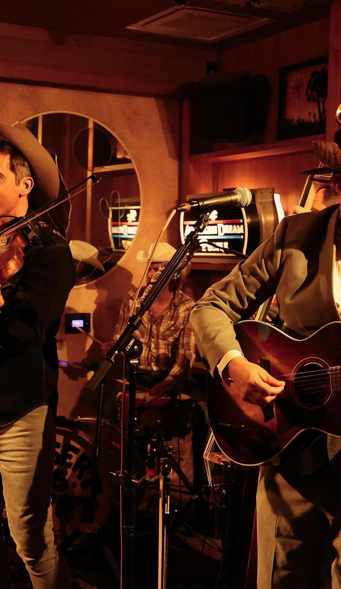 Old Crow Medicine Show promotional image for upcoming events and ticket sales