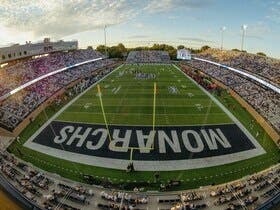 Old Dominion Monarchs Football at Kornblau Field at S.B. Ballard Stadium