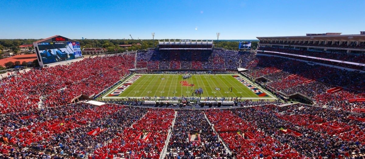 Ole Miss Rebels Football - Vaught Hemingway Stadium