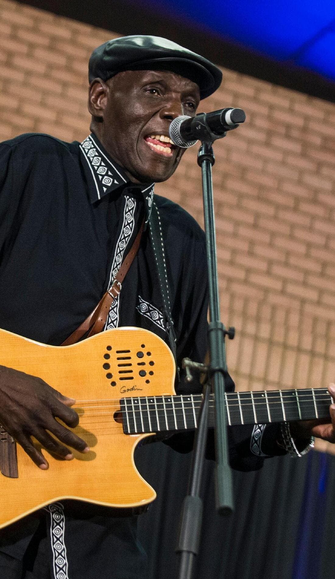Oliver Mtukudzi promotional image for upcoming events and ticket sales