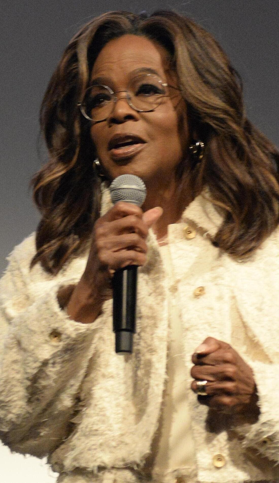 Oprah Winfrey promotional image for upcoming events and ticket sales in Las Vegas