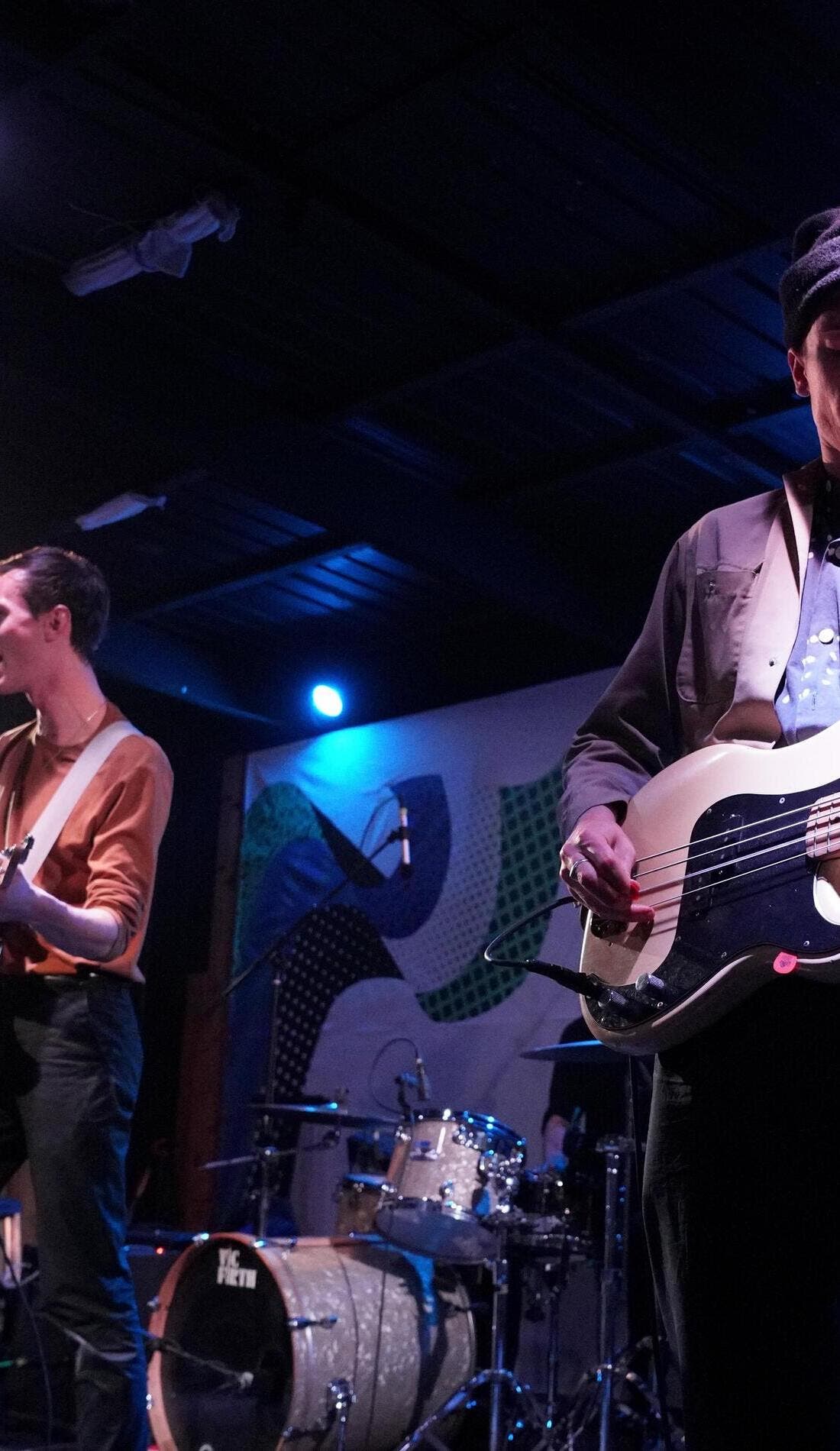 Ought promotional image for upcoming events and ticket sales
