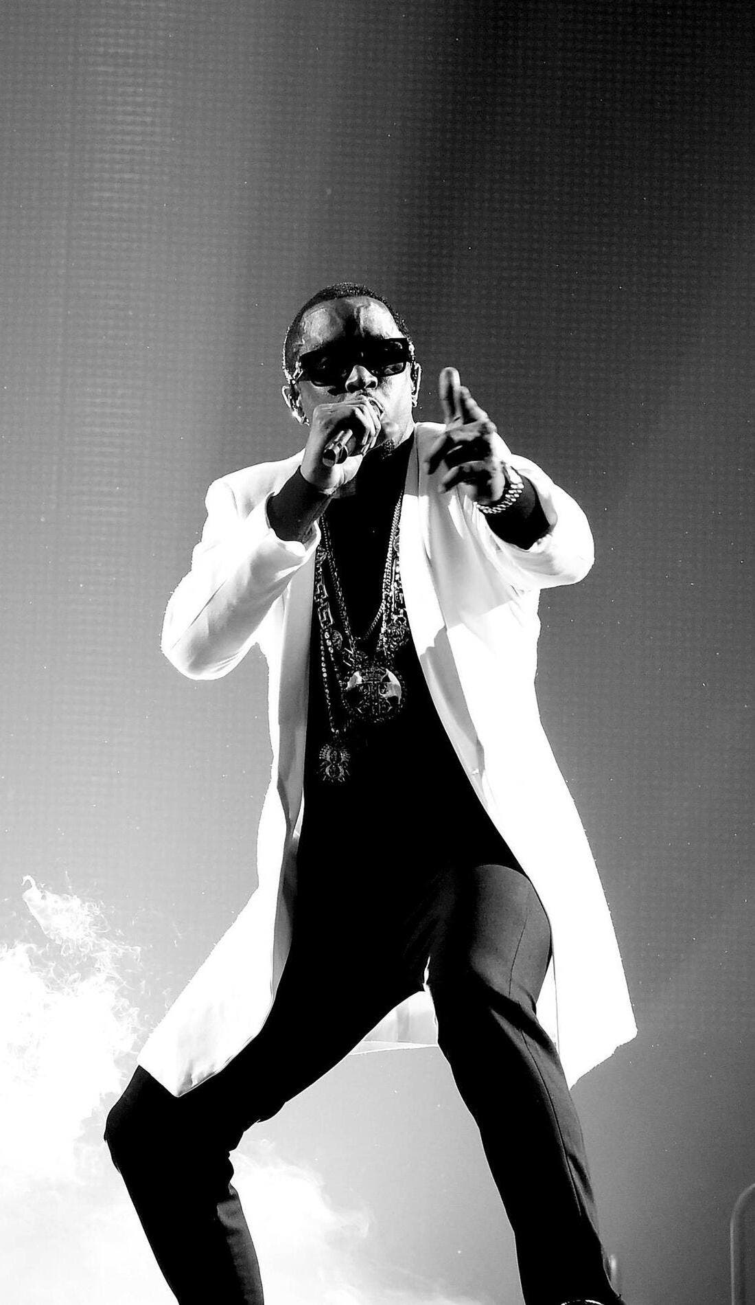 P. Diddy promotional image for upcoming events and ticket sales