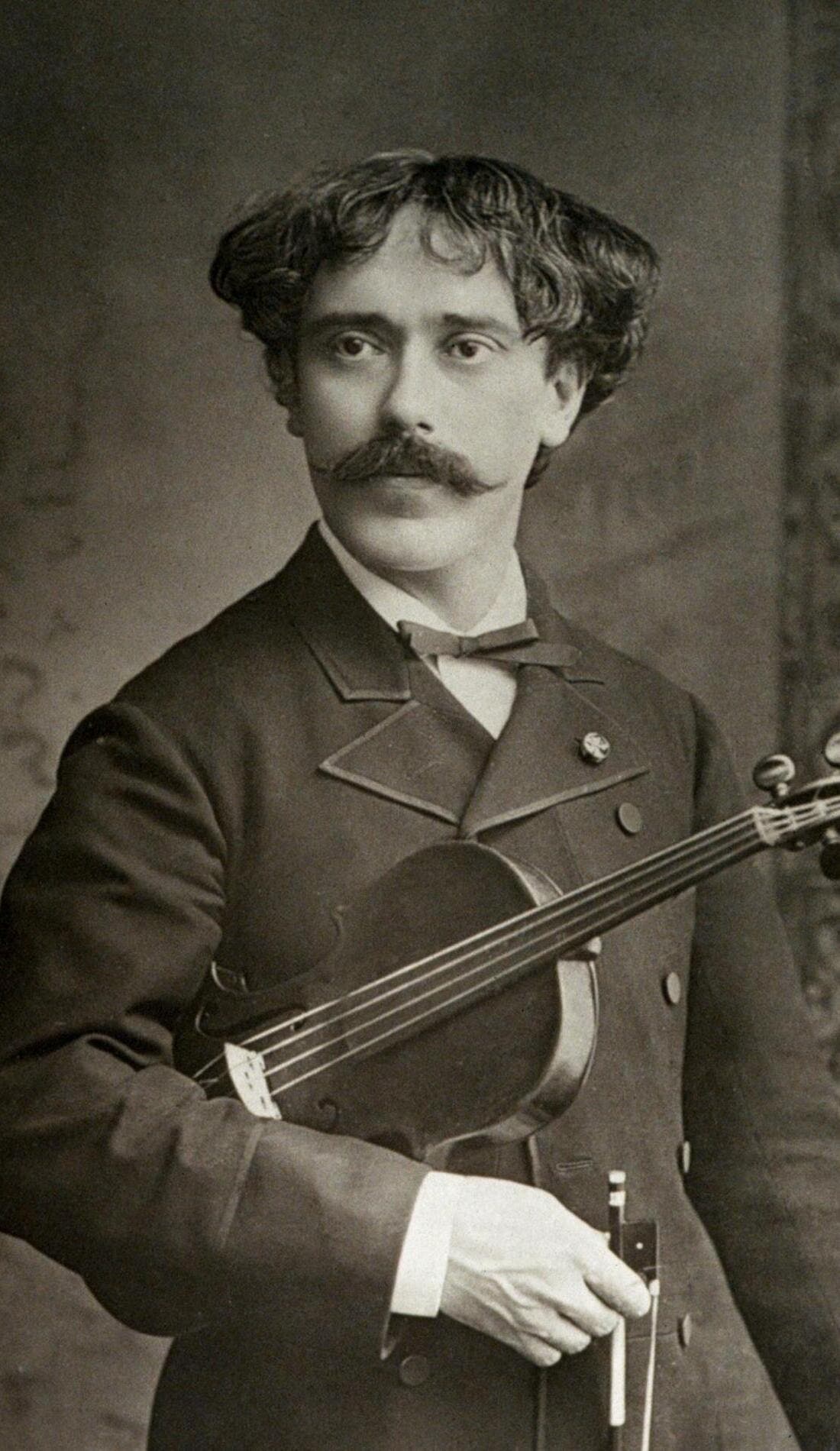 Pablo de Sarasate promotional image for upcoming events and ticket sales