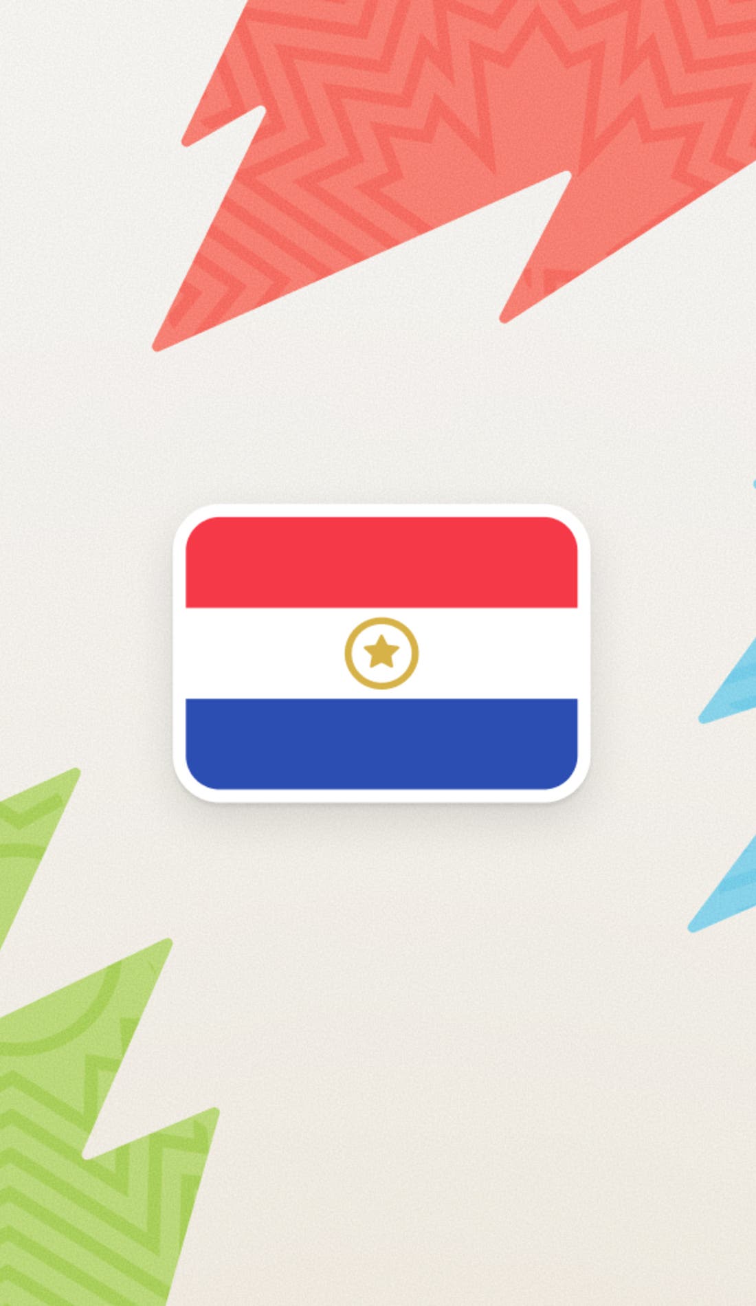 Paraguay National Football Team promotional image for upcoming events and ticket sales