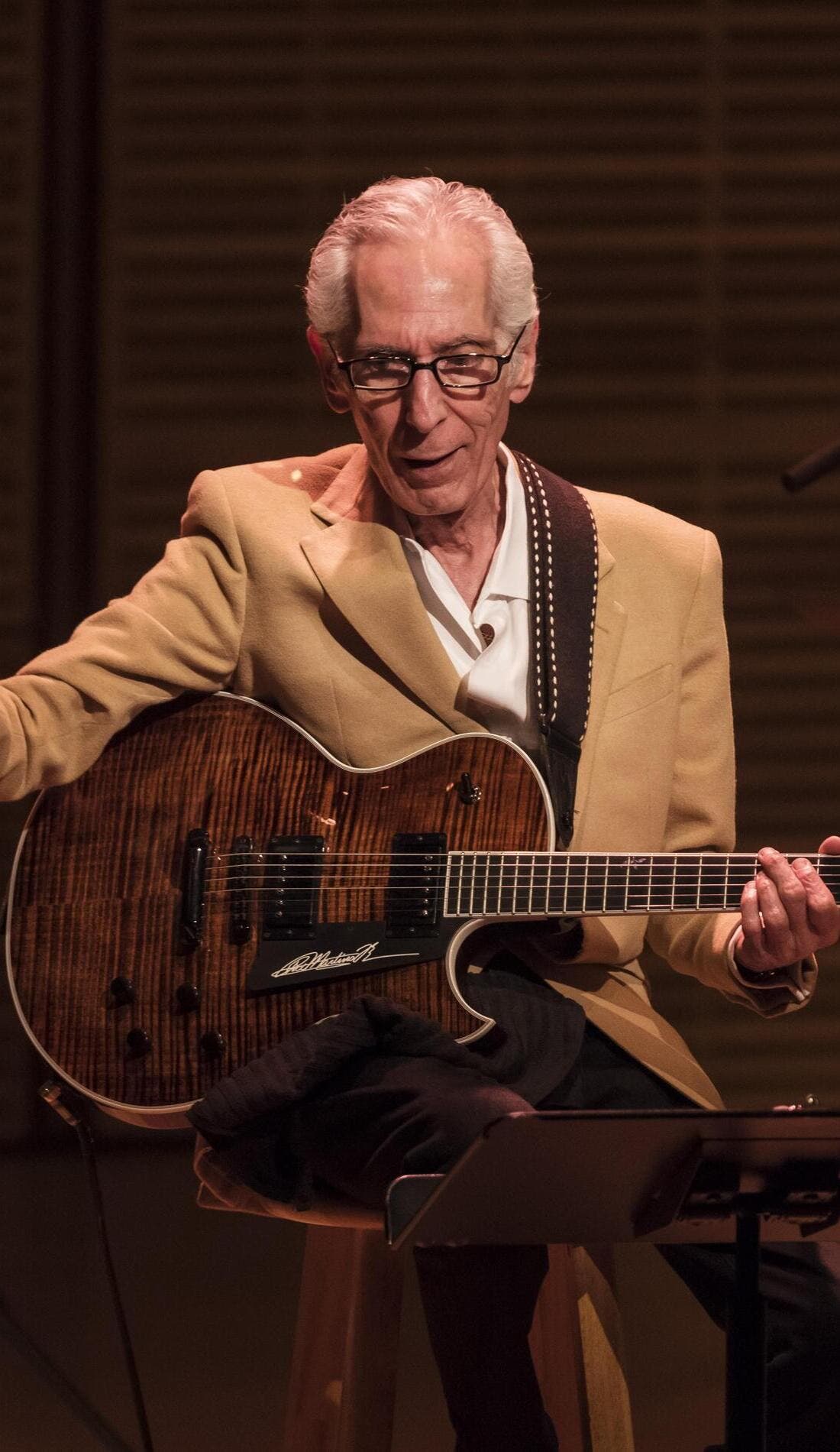 Pat Martino promotional image for upcoming events and ticket sales