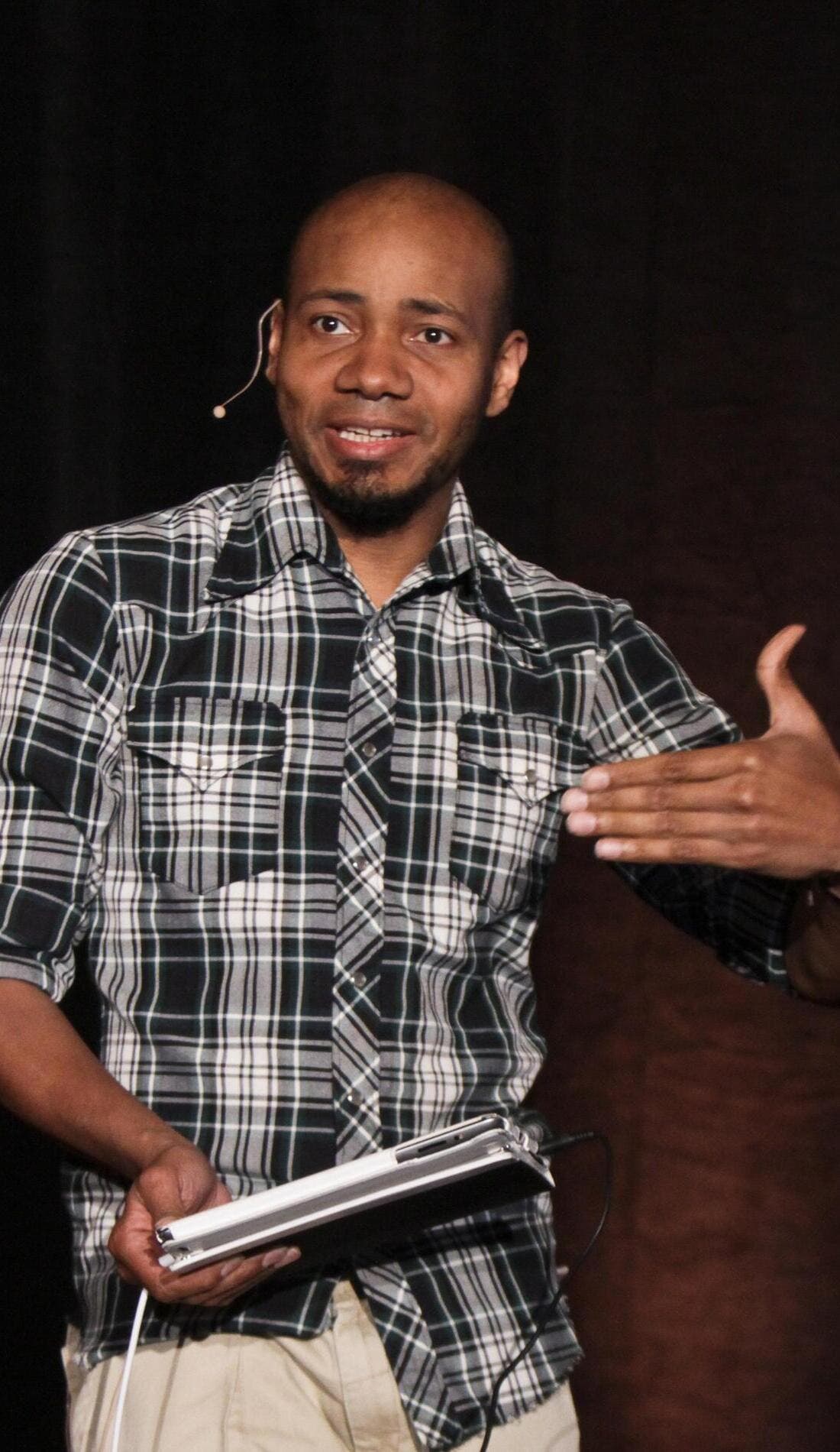 Paul D. Miller promotional image for upcoming events and ticket sales