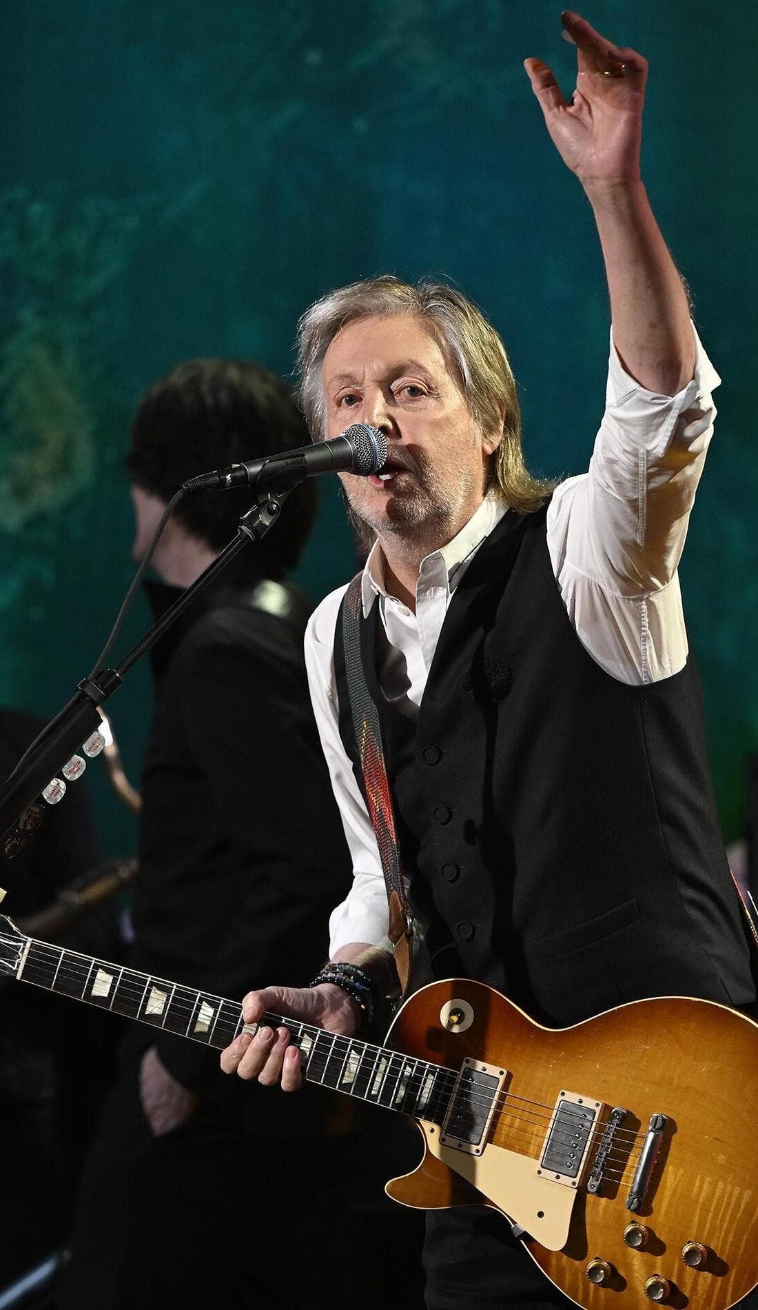Paul McCartney promotional image for upcoming events and ticket sales in Nashville