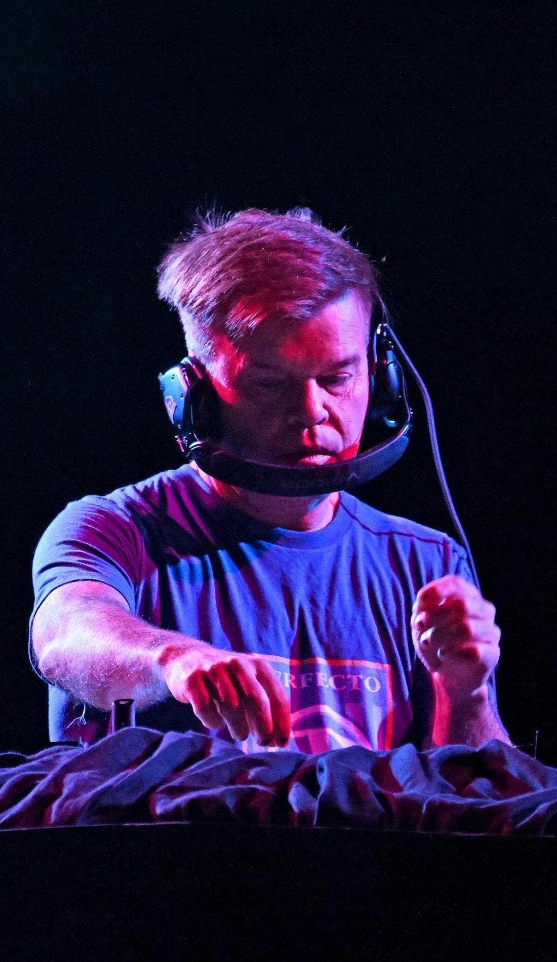 Paul Oakenfold promotional image for upcoming events and ticket sales