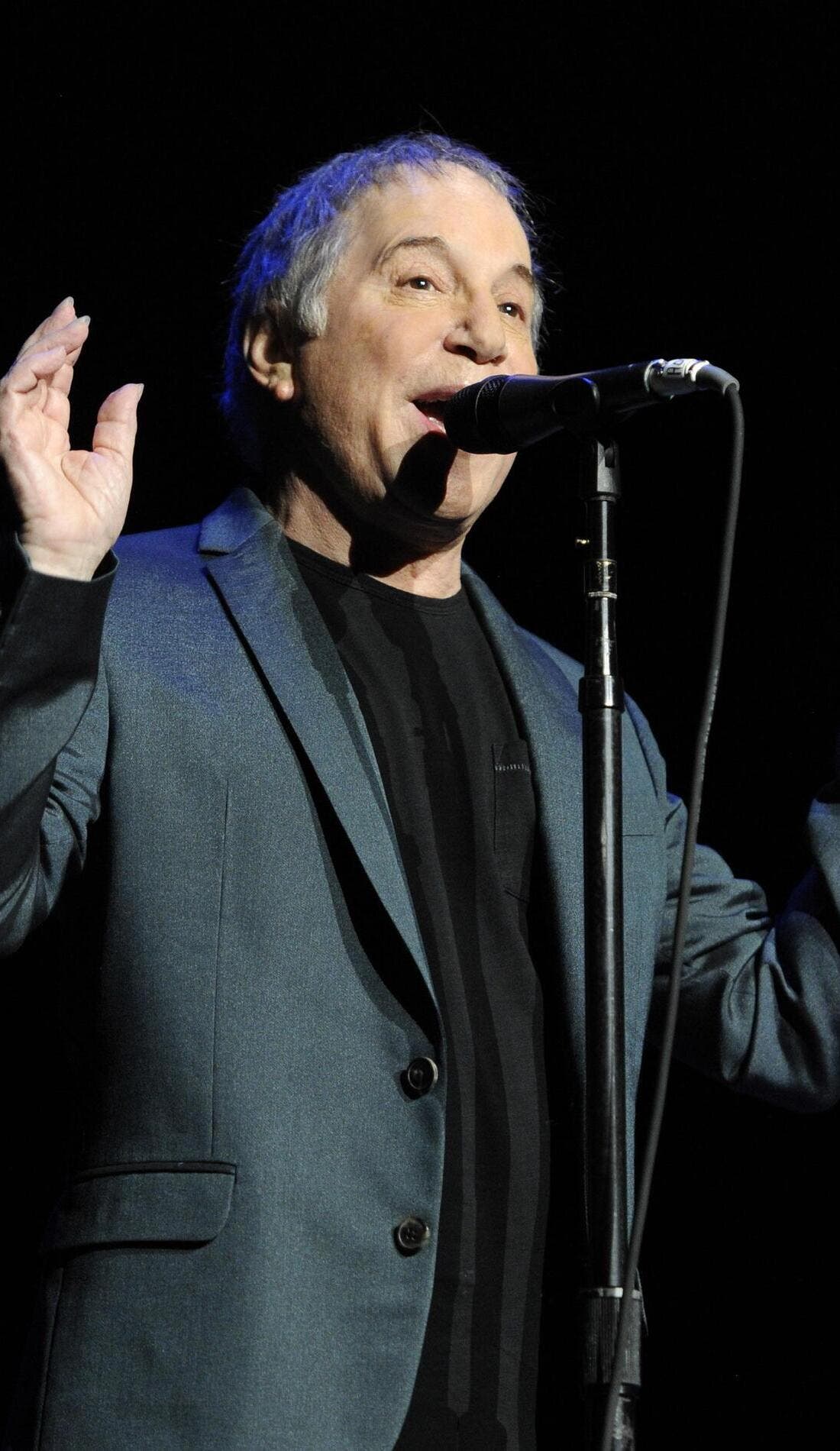 Paul Simon promotional image for upcoming events and ticket sales