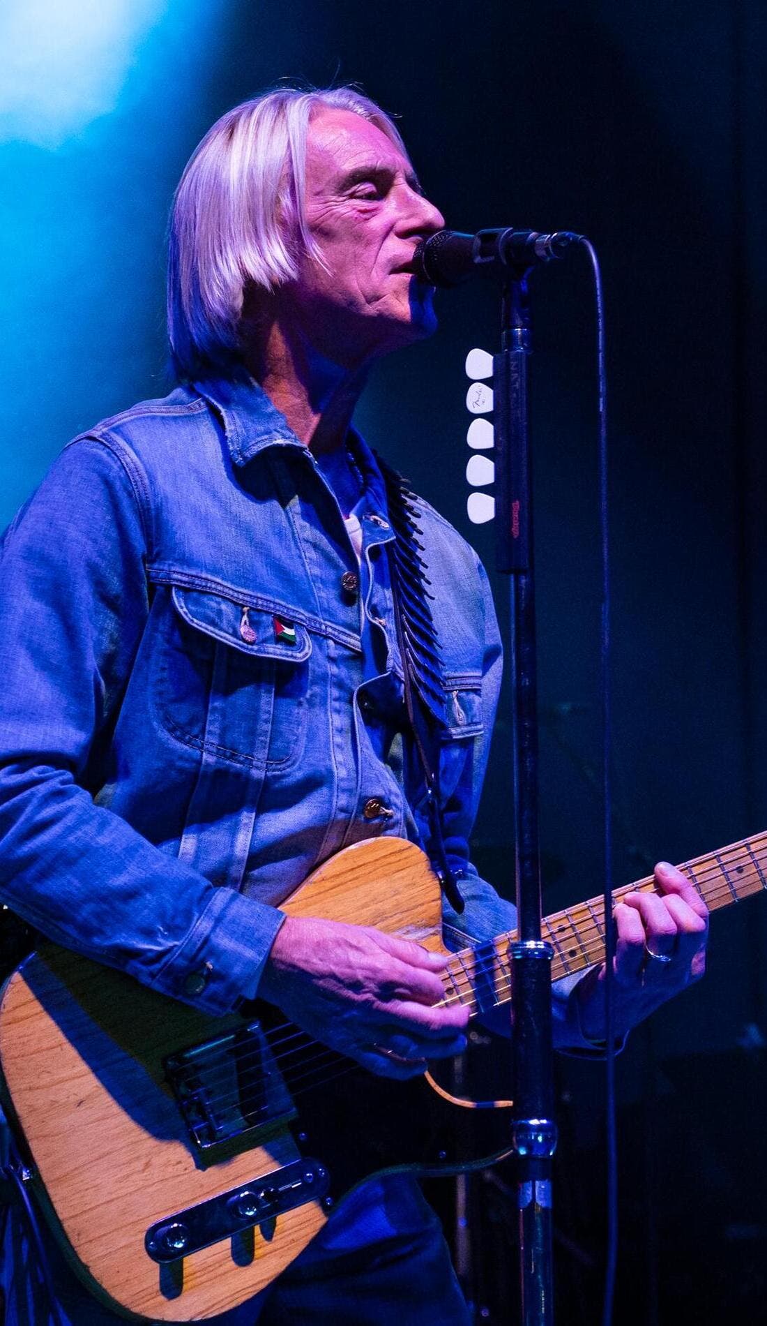 Paul Weller promotional image for upcoming events and ticket sales