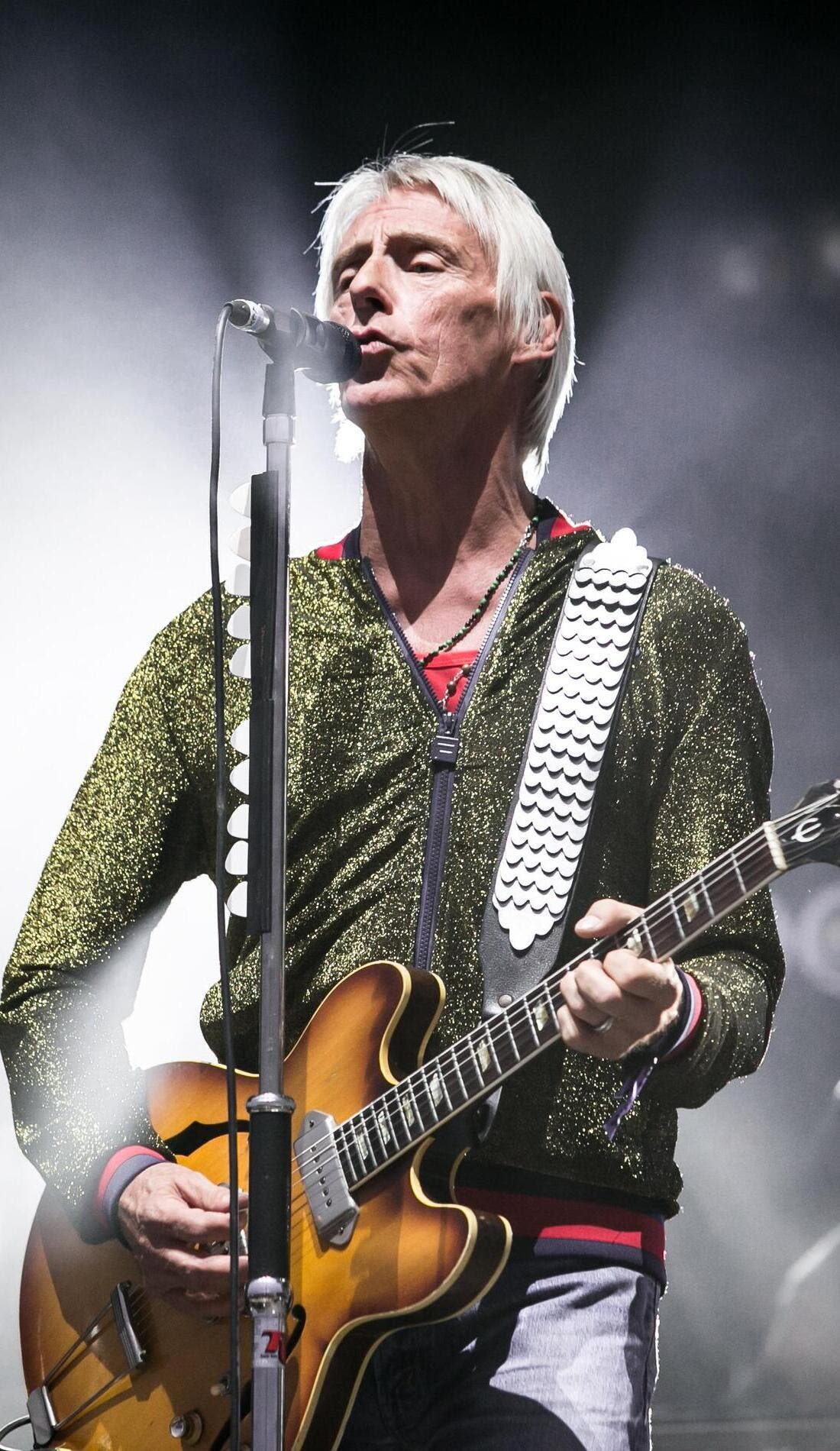 Paul Weller promotional image for upcoming events and ticket sales