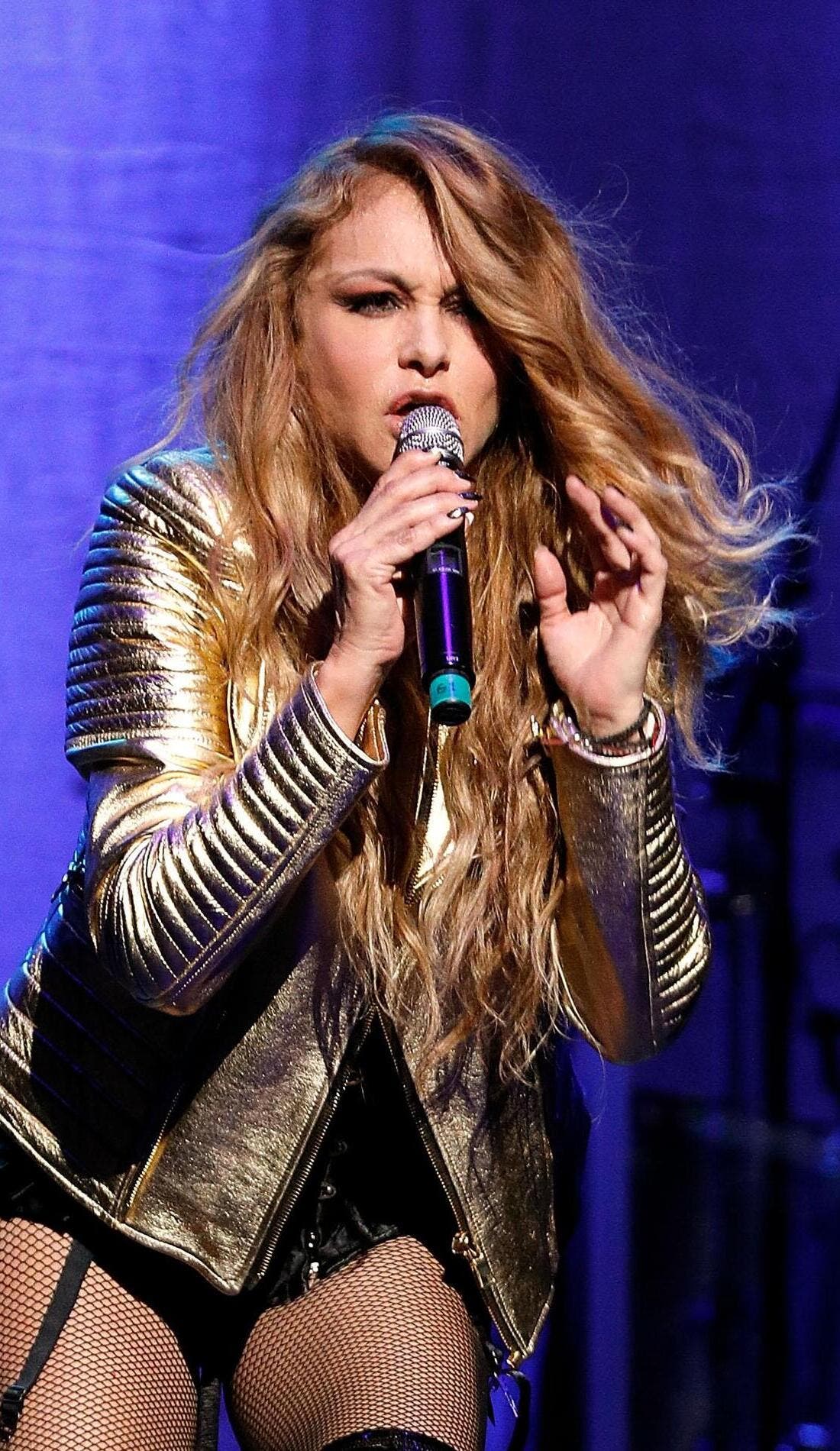 Paulina Rubio promotional image for upcoming events and ticket sales