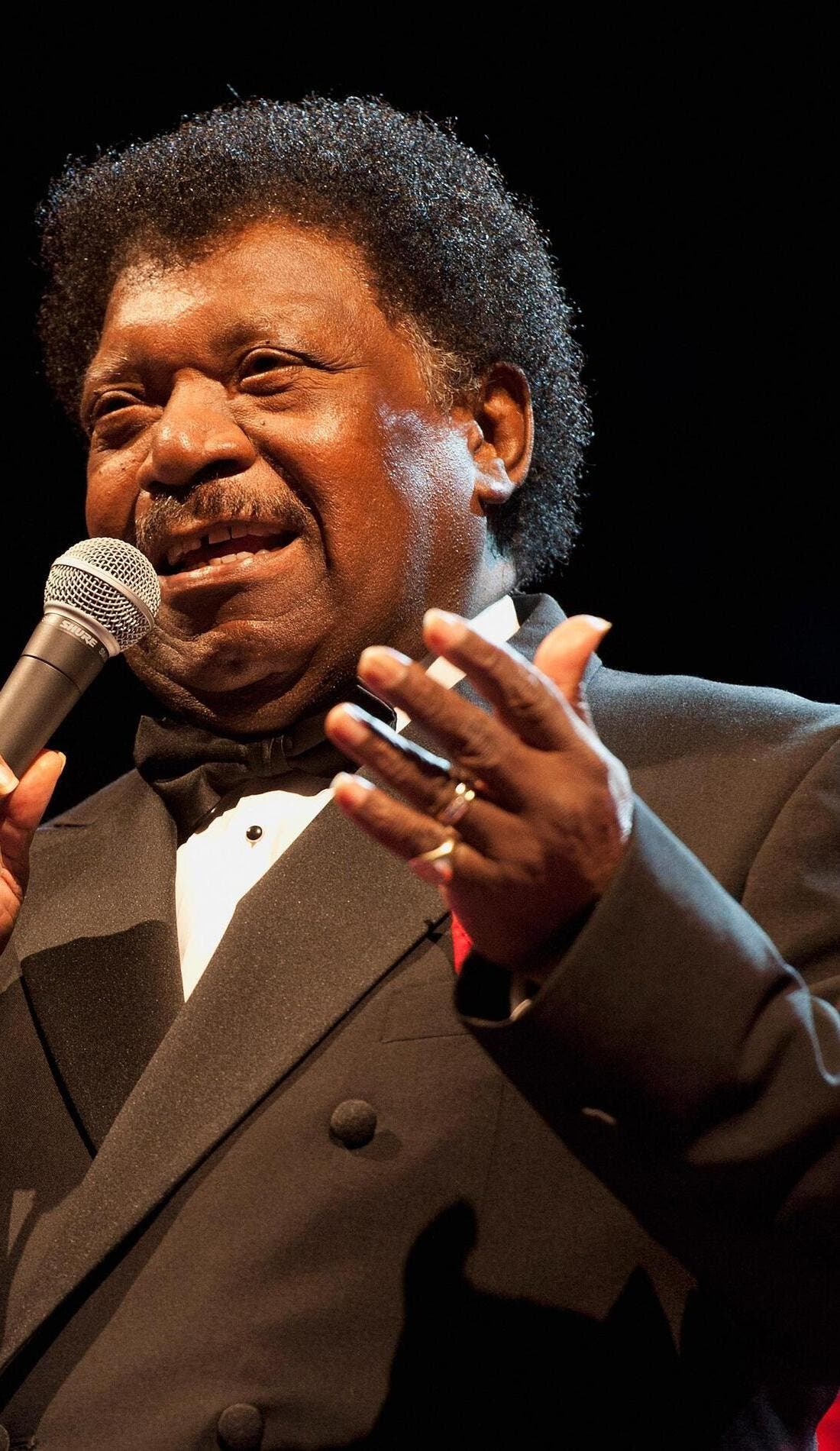 Percy Sledge promotional image for upcoming events and ticket sales